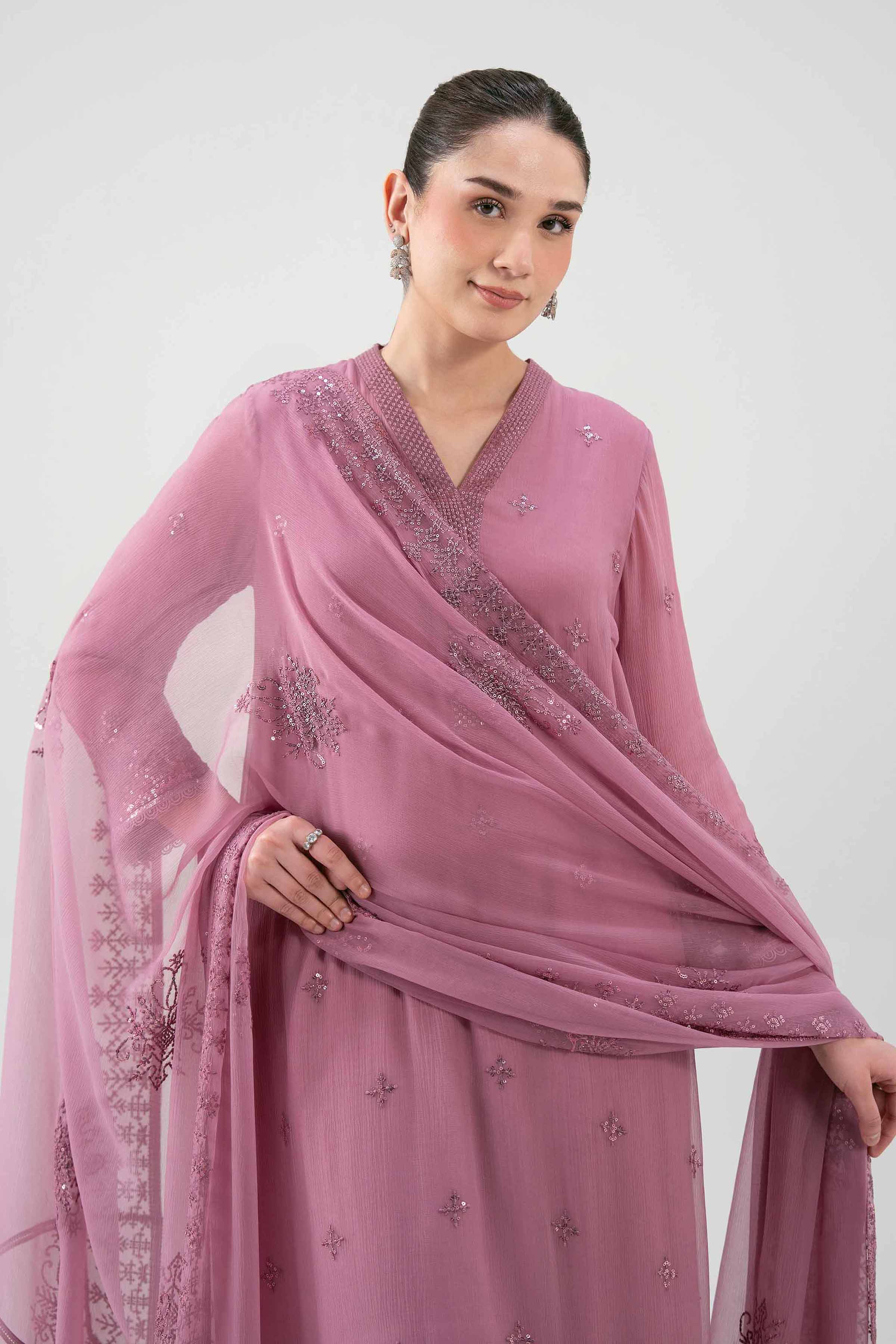 3 Piece - Embroidered Suit - 42619522