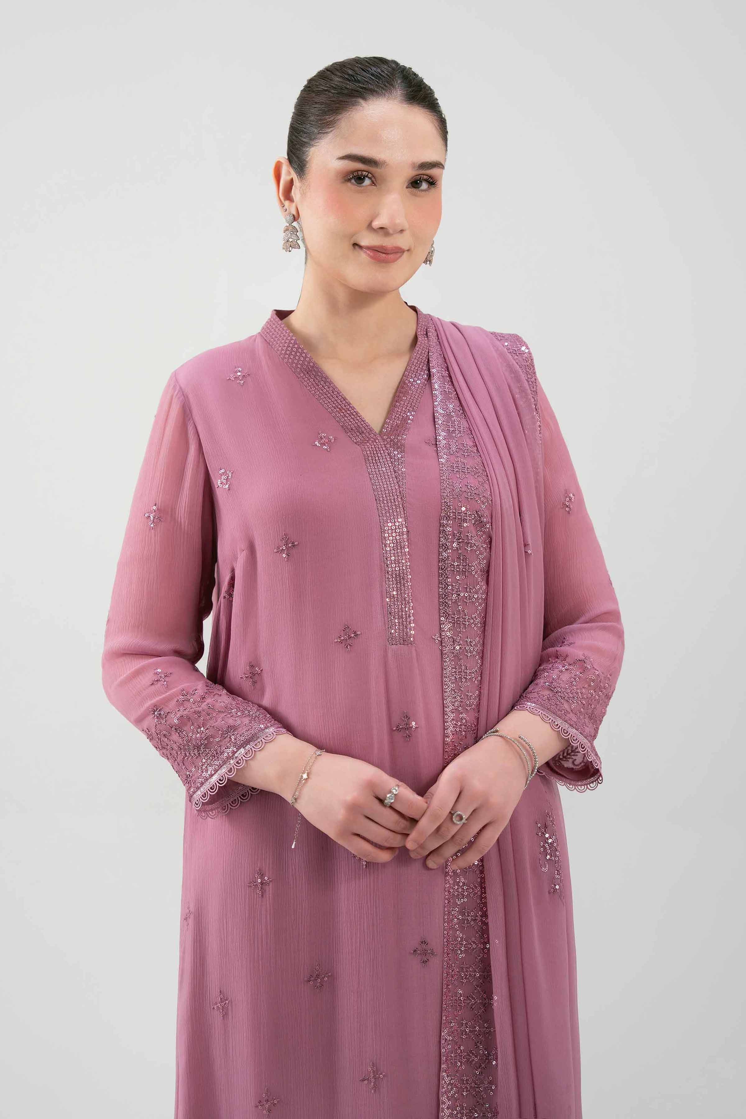 3 Piece - Embroidered Suit - 42619522