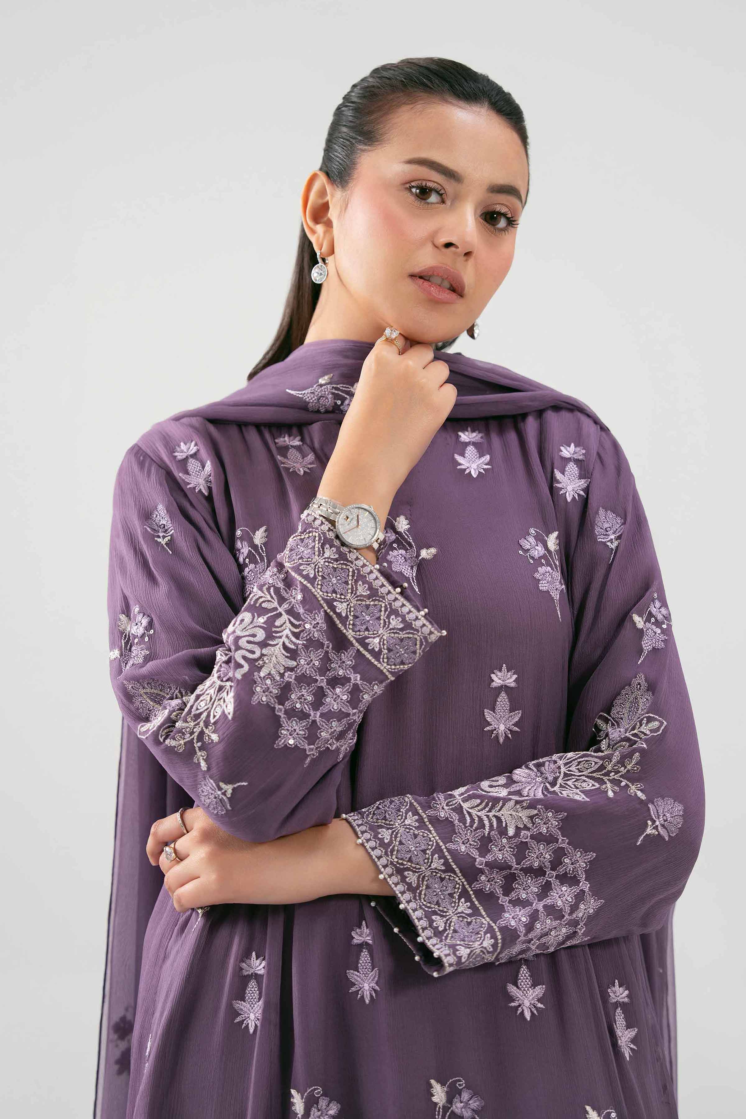 3 Piece - Embroidered Suit - 42619523