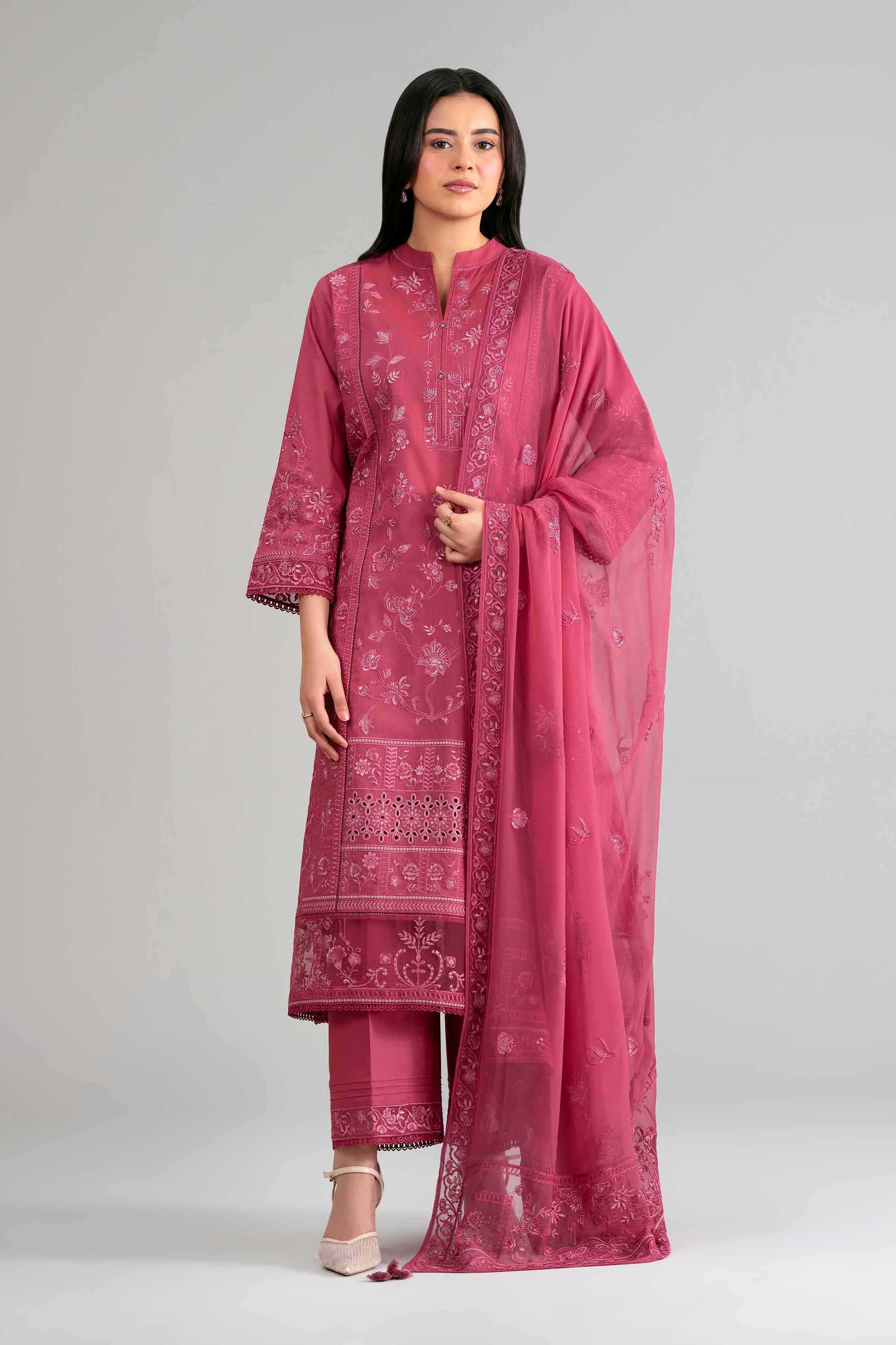 3 Piece - Embroidered Suit - 42619526