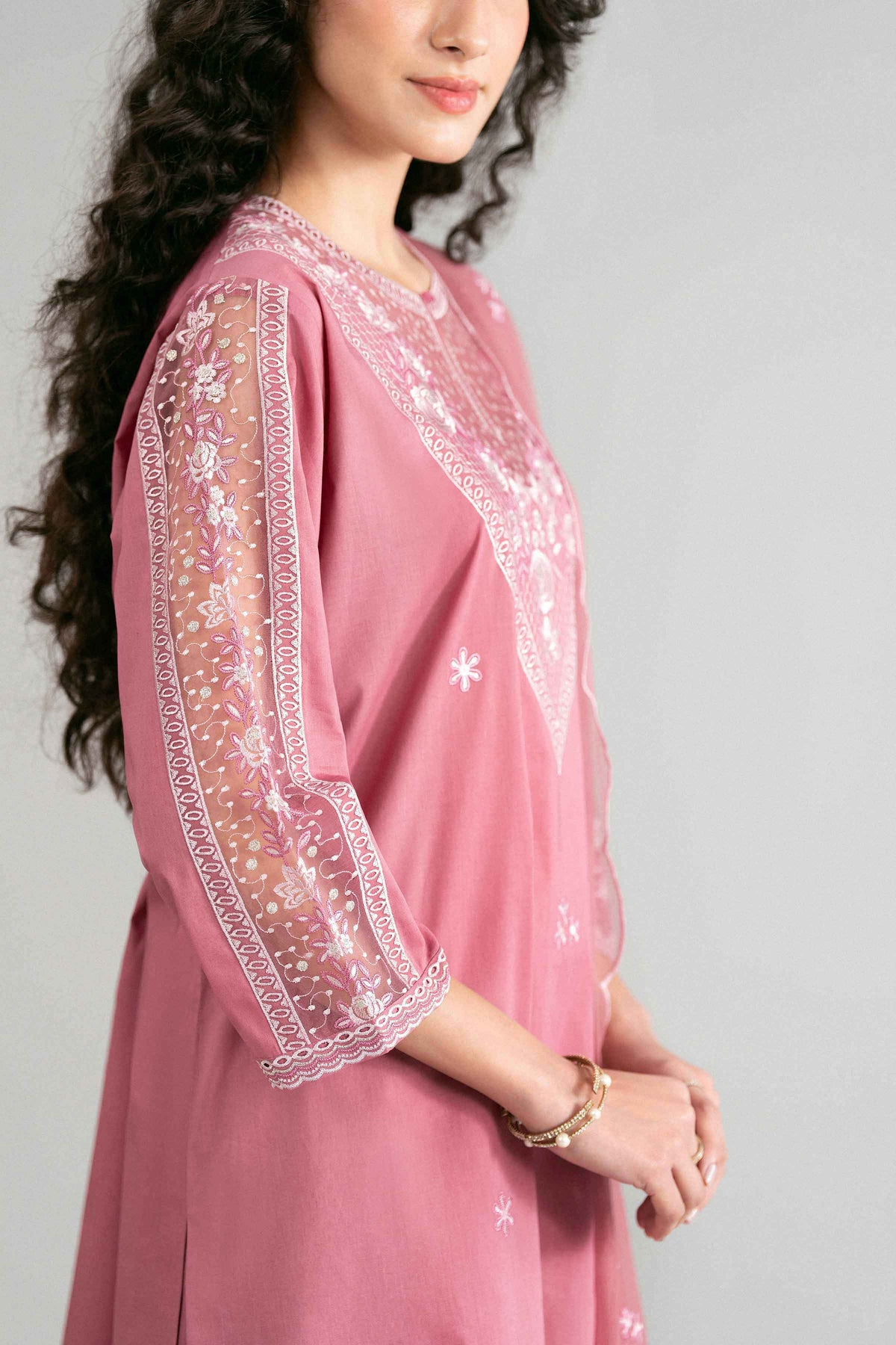3 Piece - Embroidered Suit - 42619534