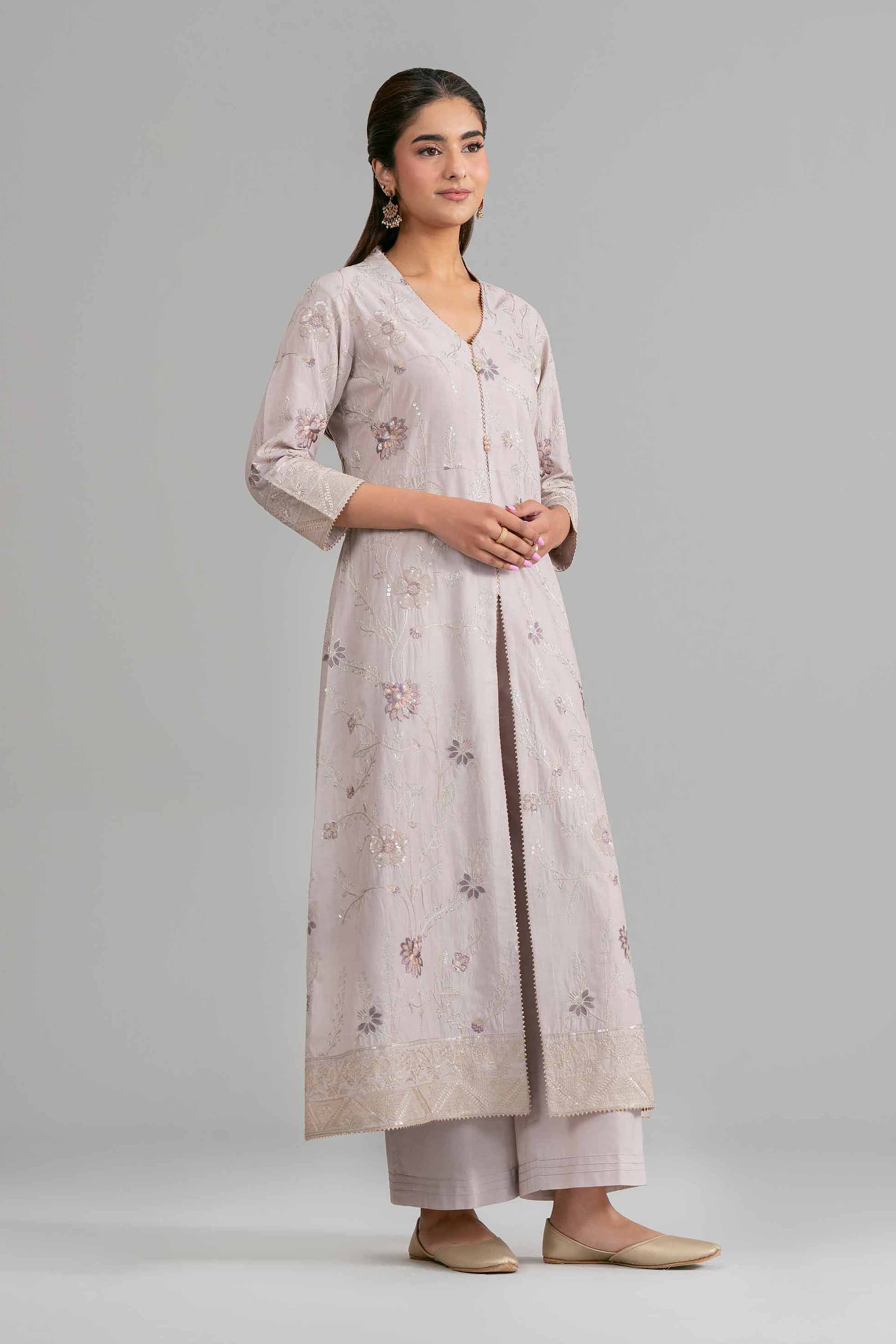 2 Piece - Embroidered Suit - 42619933
