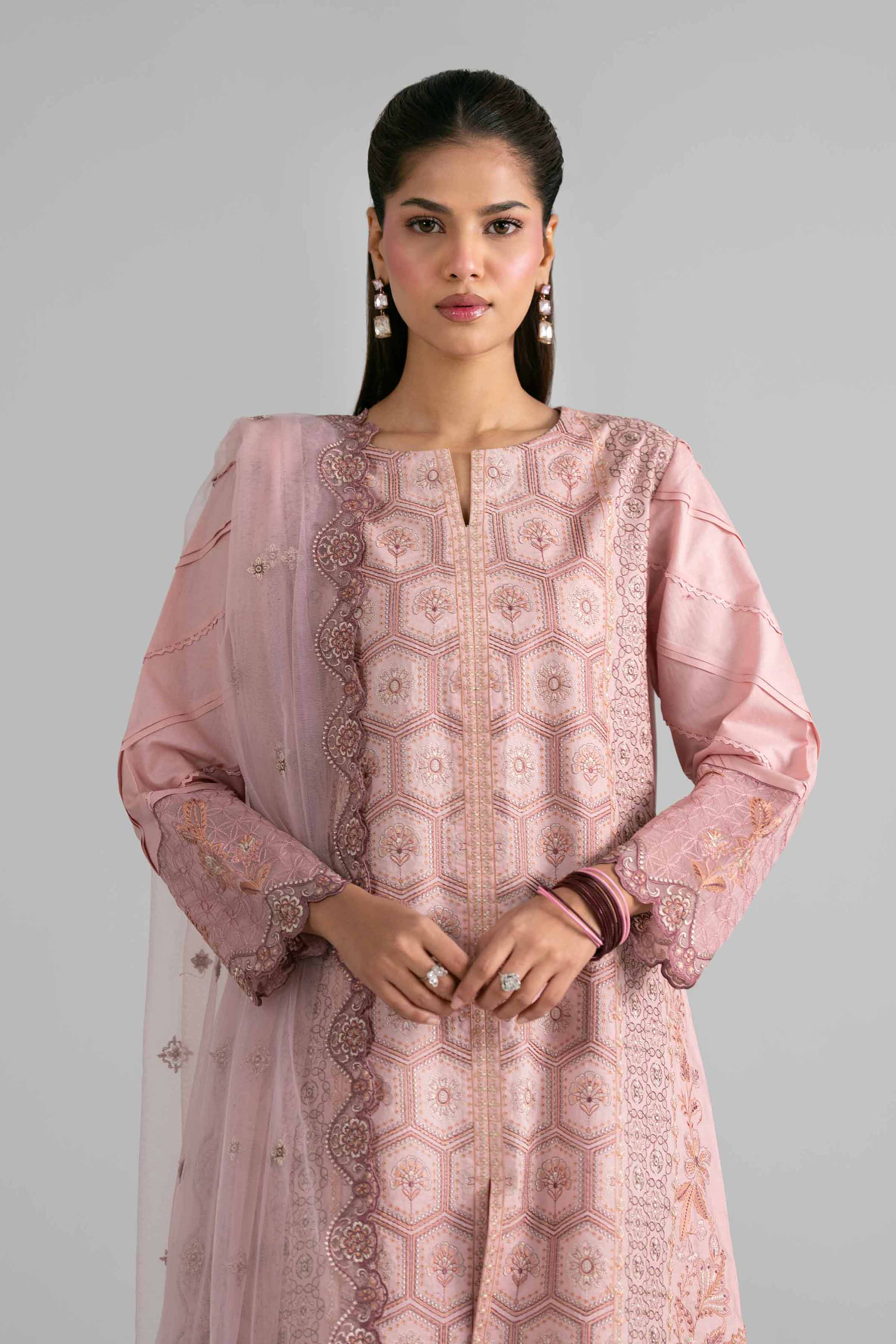 3 Piece - Embroidered Suit - 42619968