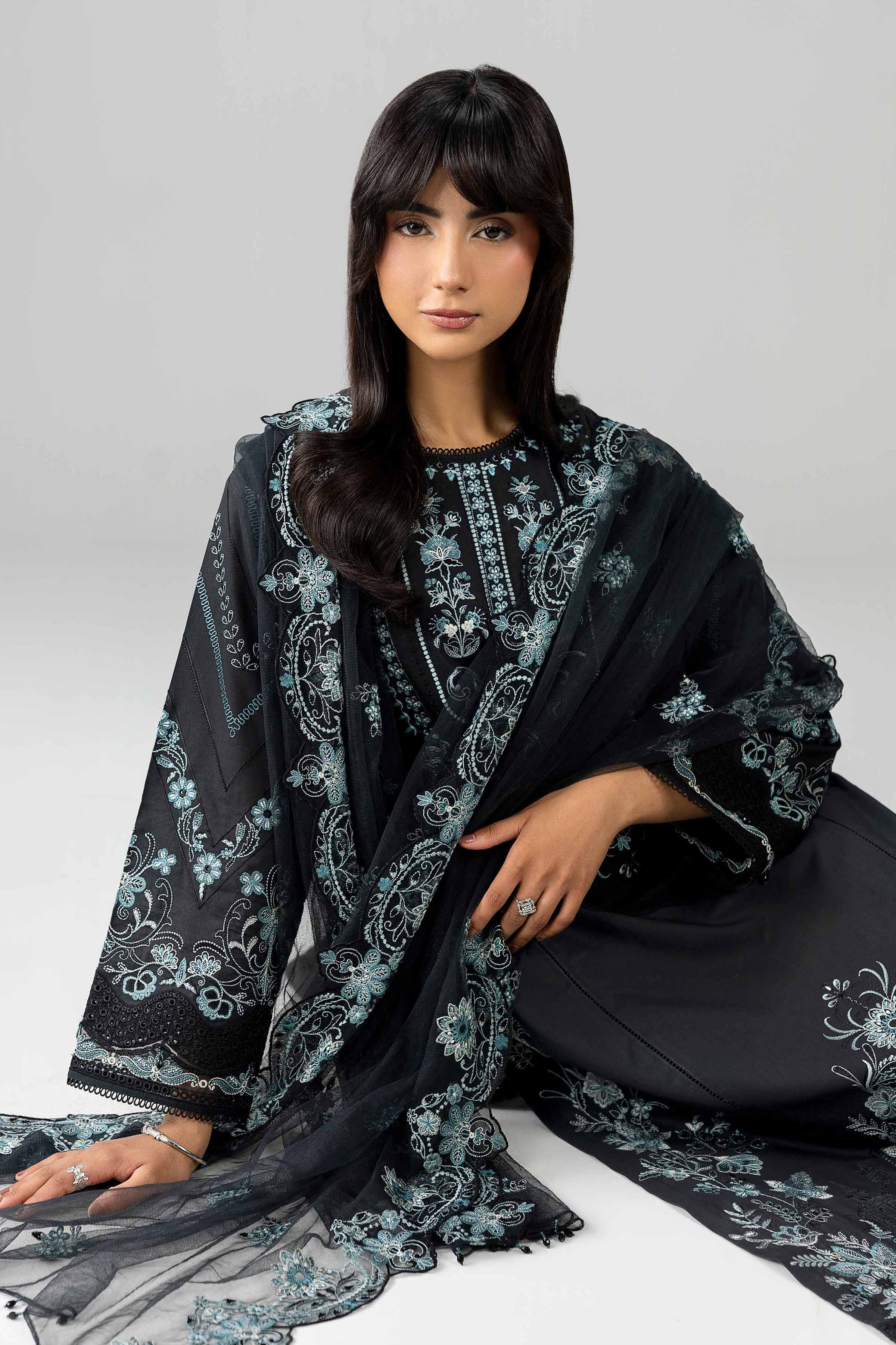 3 Piece - Embroidered Suit - 42619972