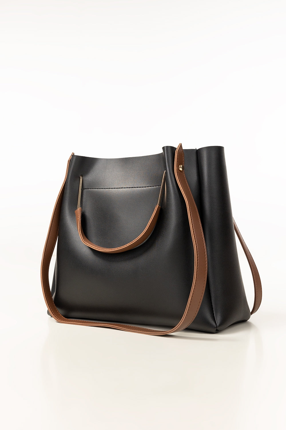 Black Bucket Bag
