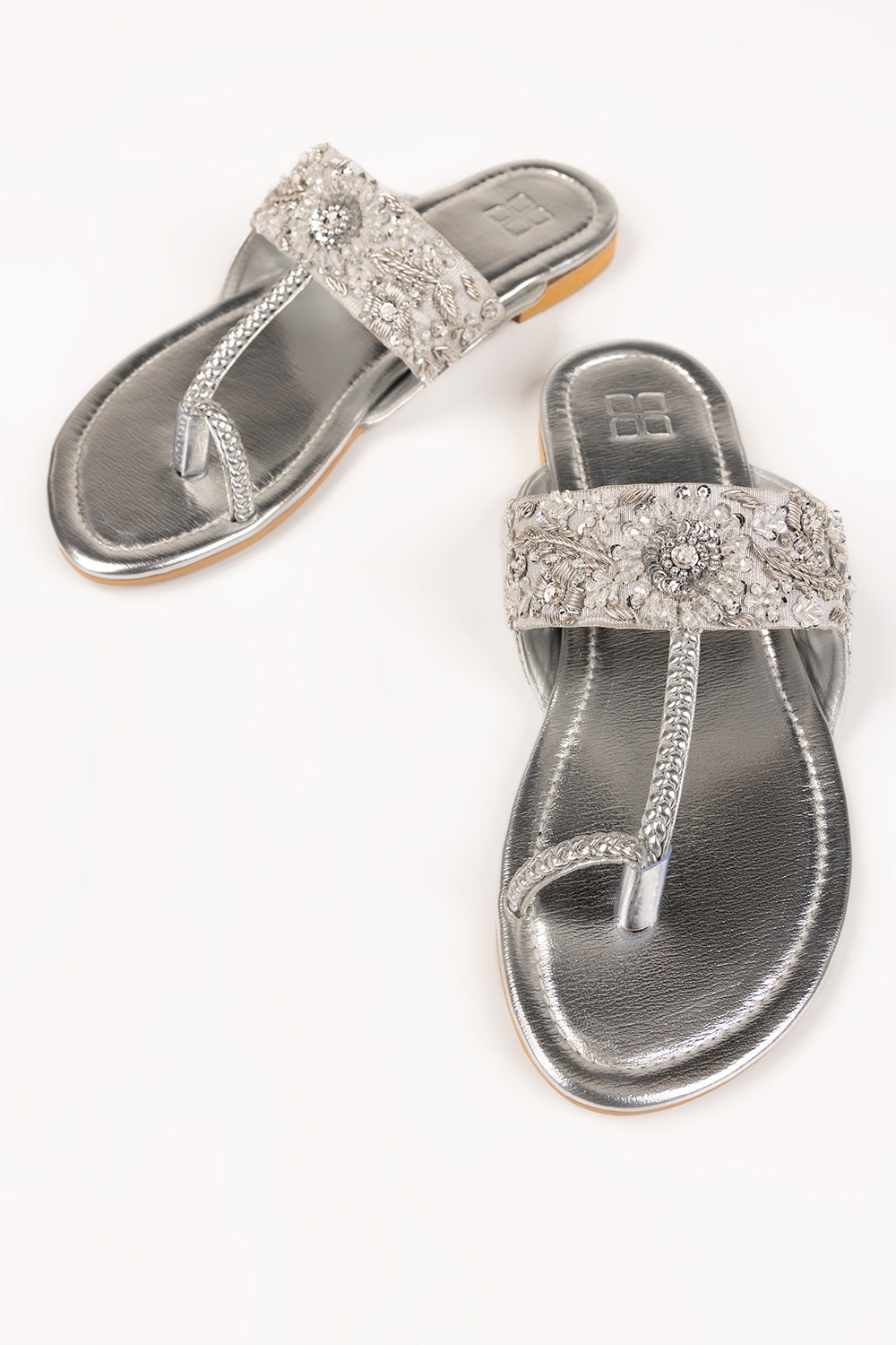 Women Silver Kolhapuri
