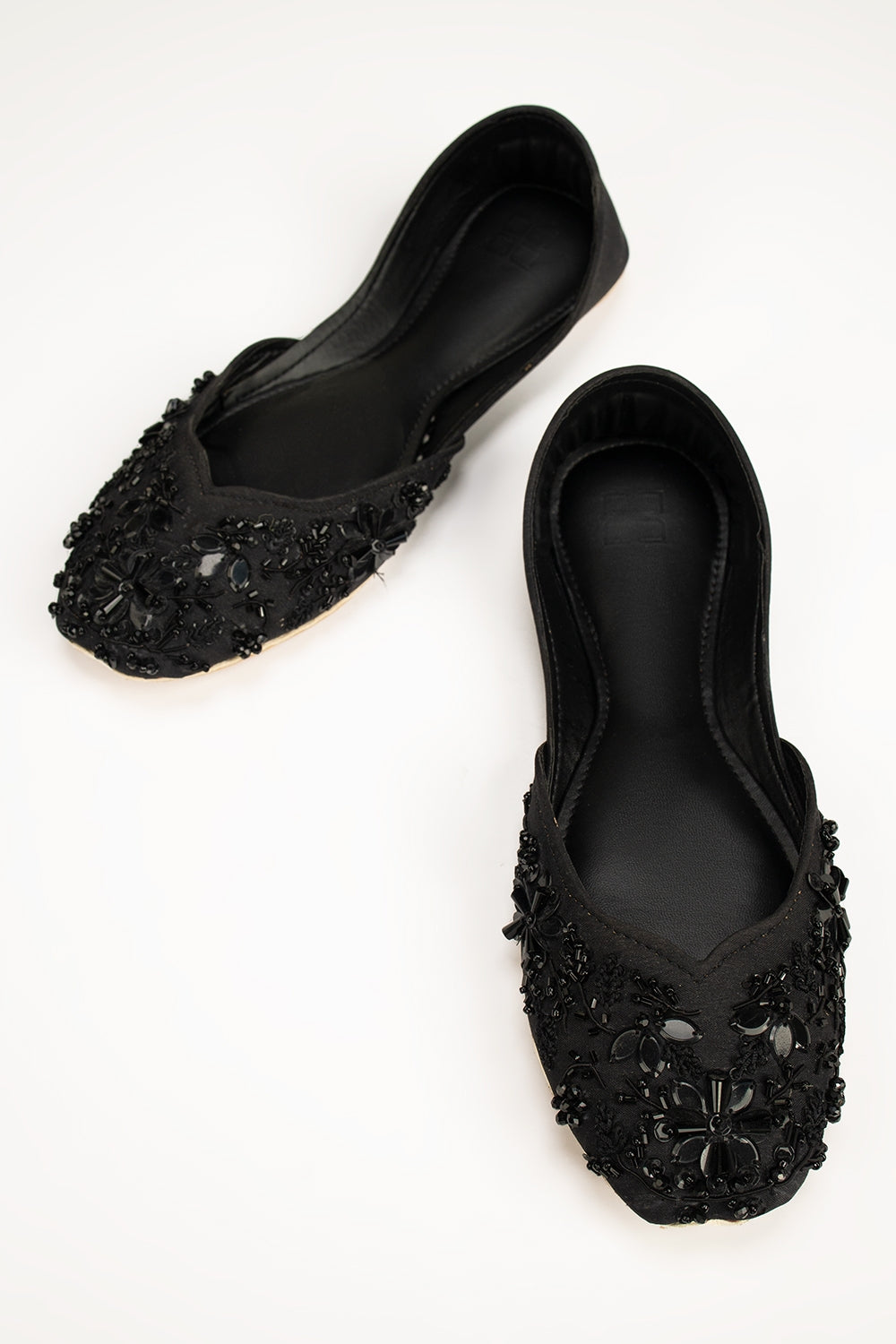 Women Black Khussa