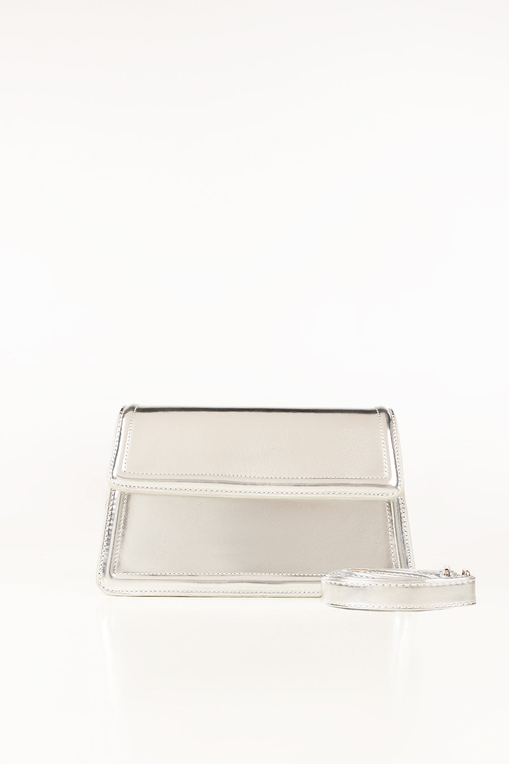Silver Mini Bag