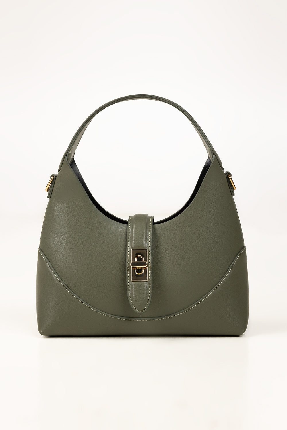 Olive Green Hobo Bag