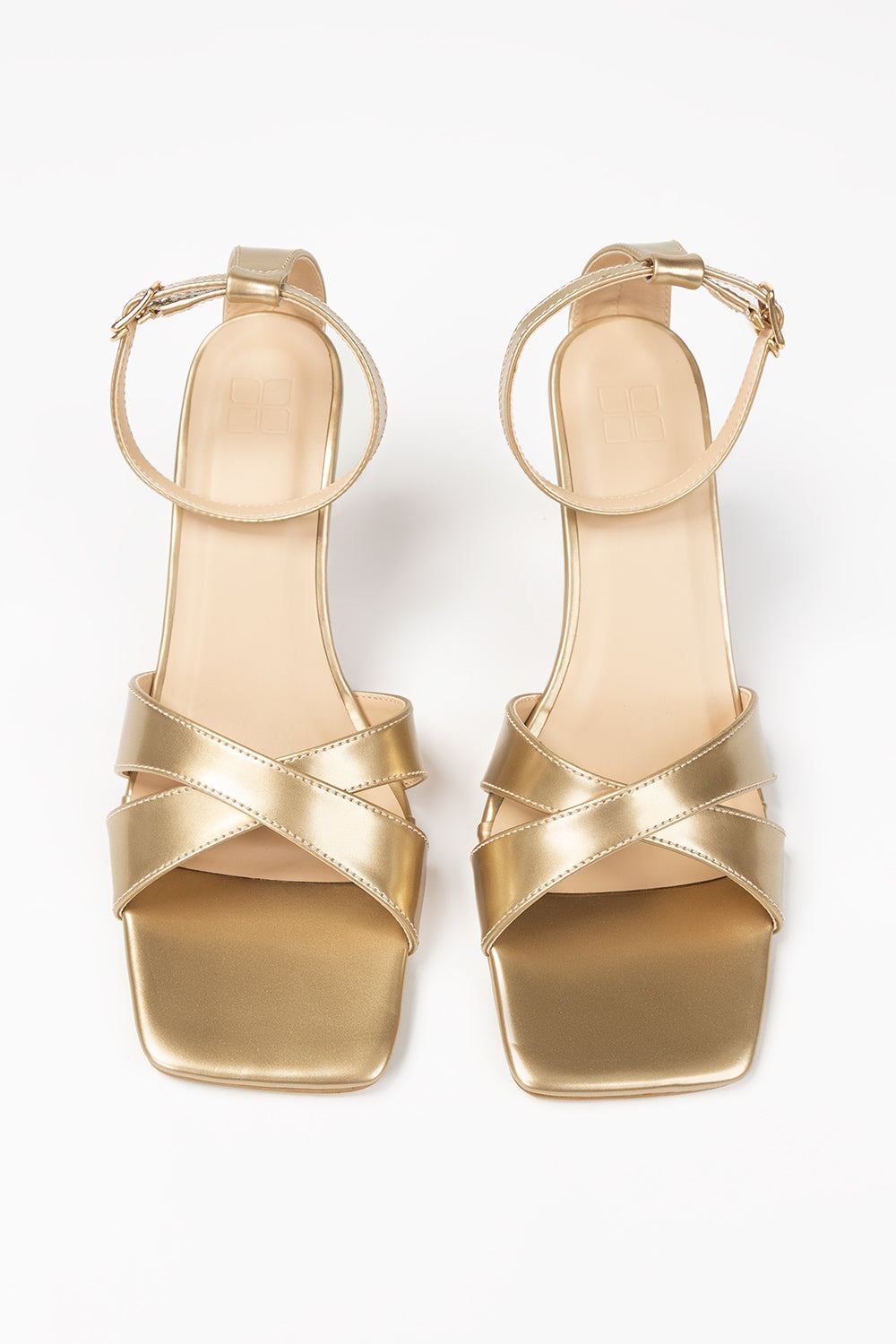 Women Golden Heels