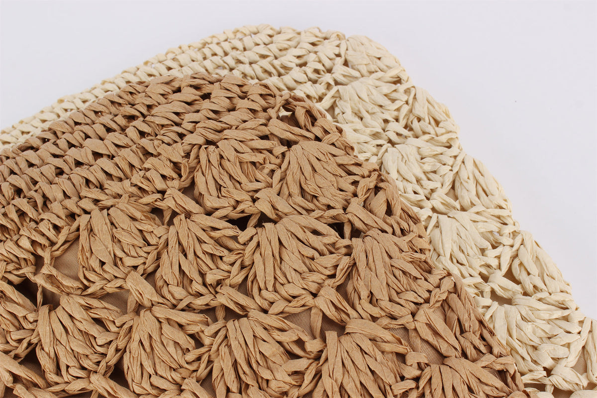 Paola Raffia Bag with Handle