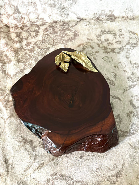 2 leaves platter / Tray - 367 cyra