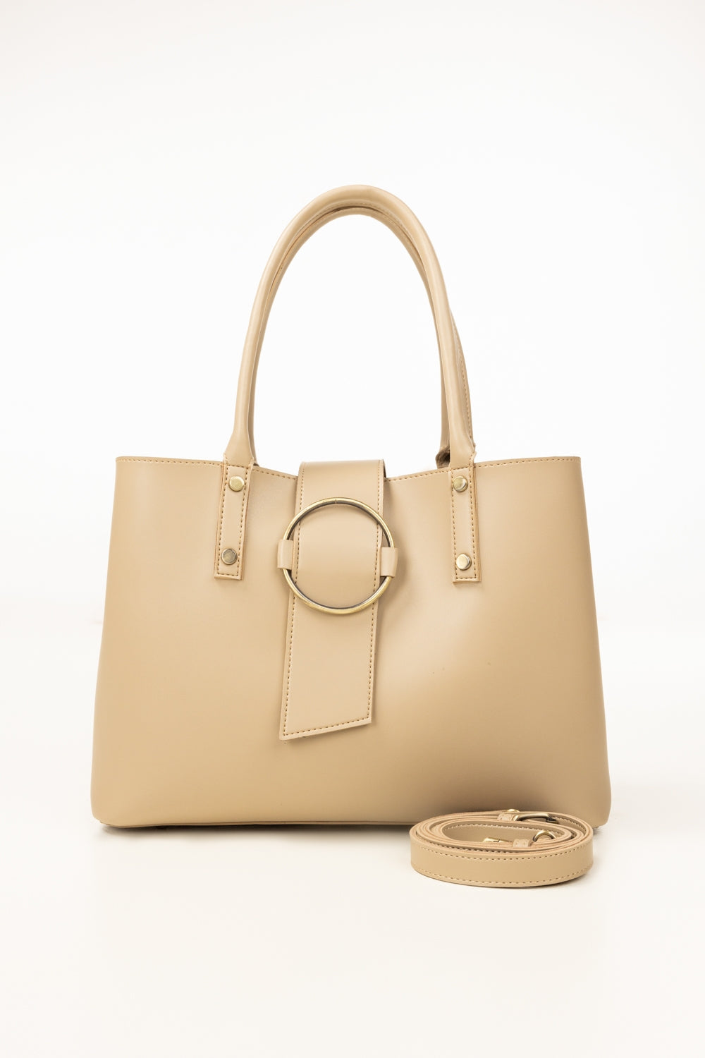 Beige Shoulder Bag