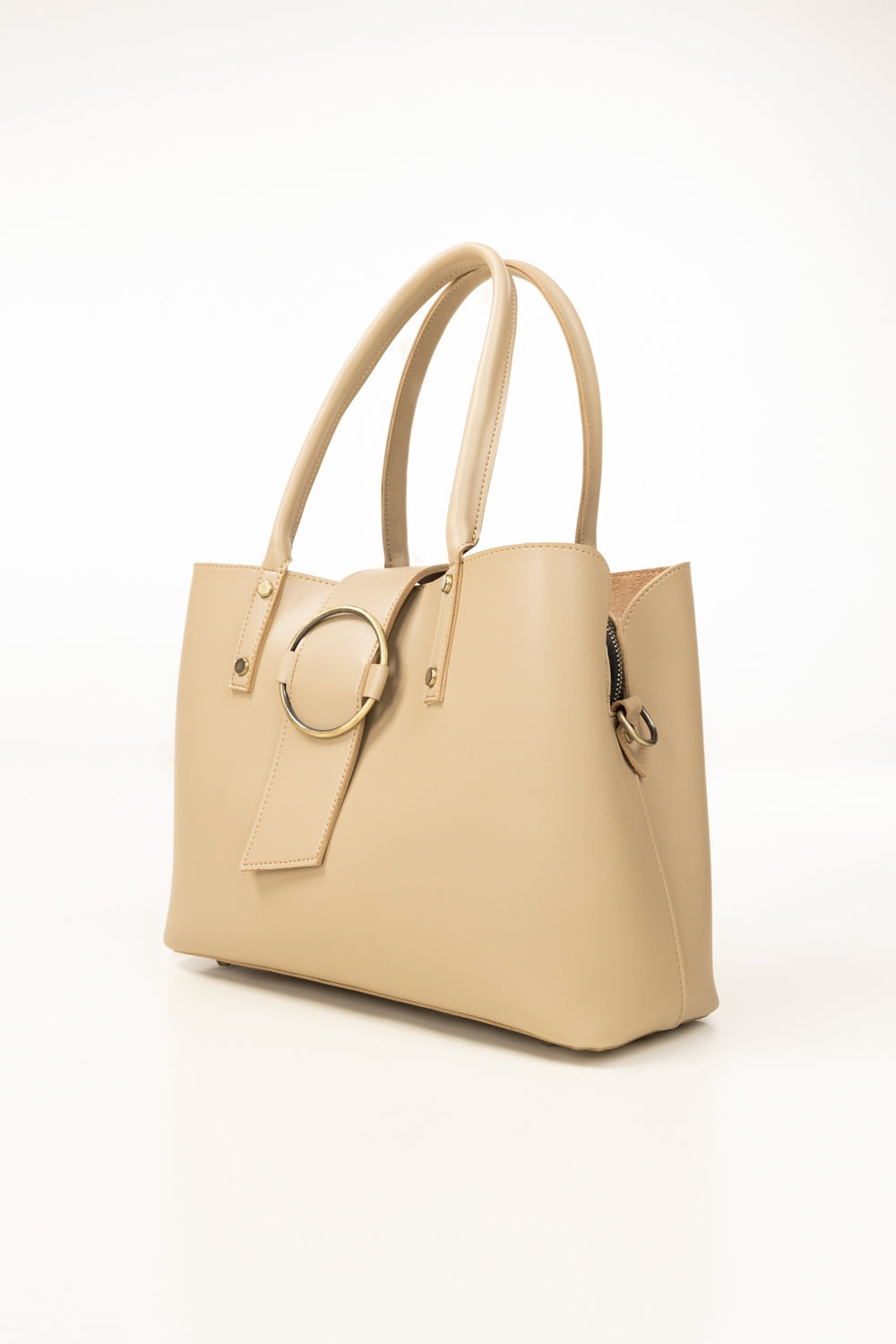 Beige Shoulder Bag