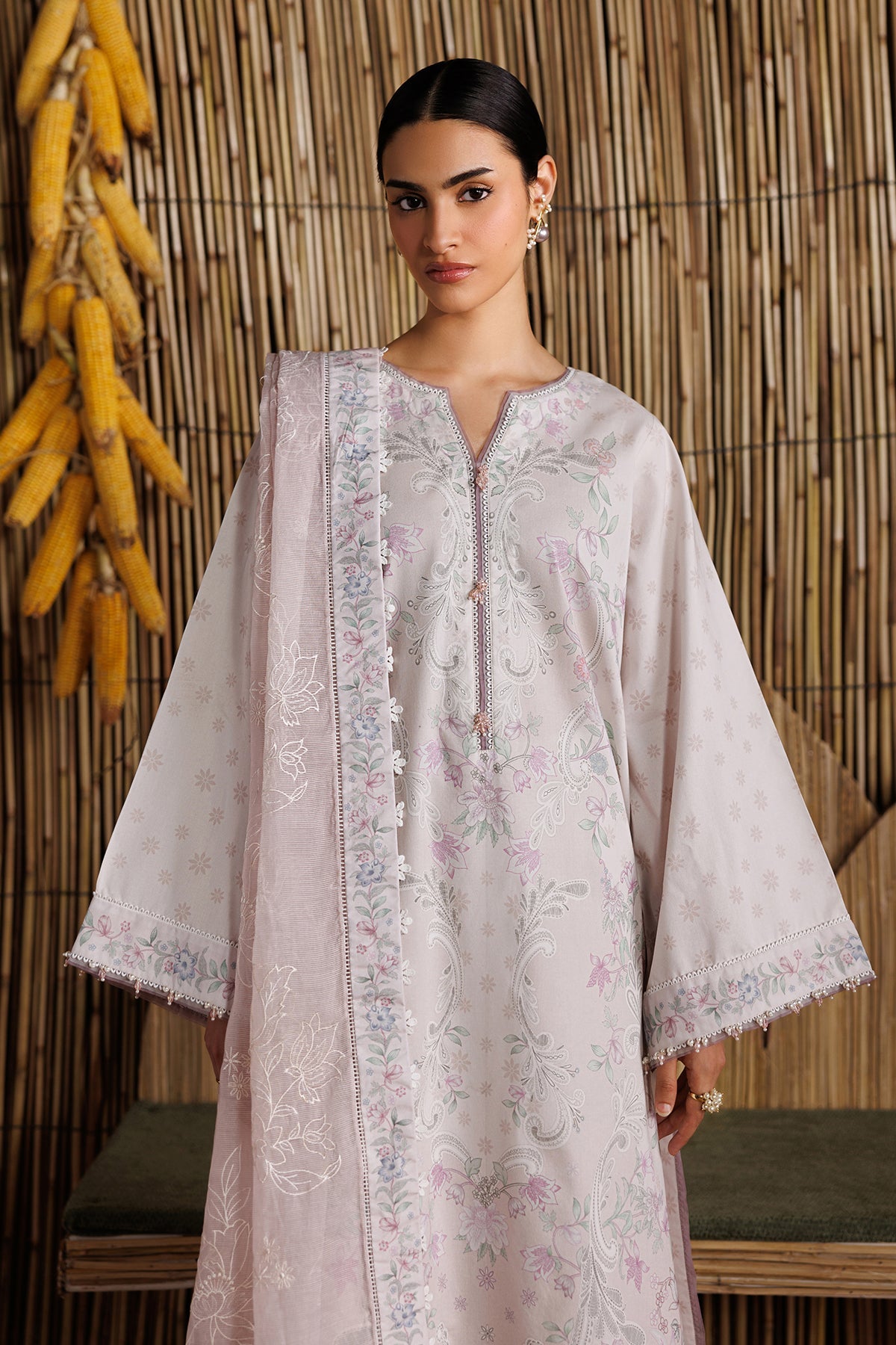 EMBROIDERED LAWN SF-4529