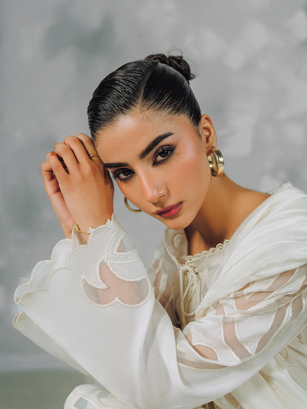 Aero Lily – 4Pcs Rawsilk Ensemble