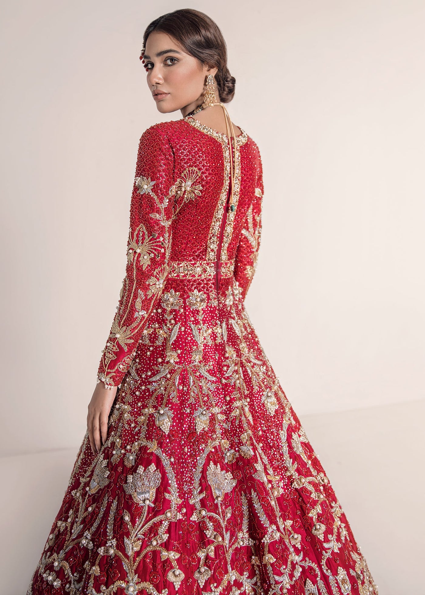 Cut & Sew Organza Dupatta (as shown)