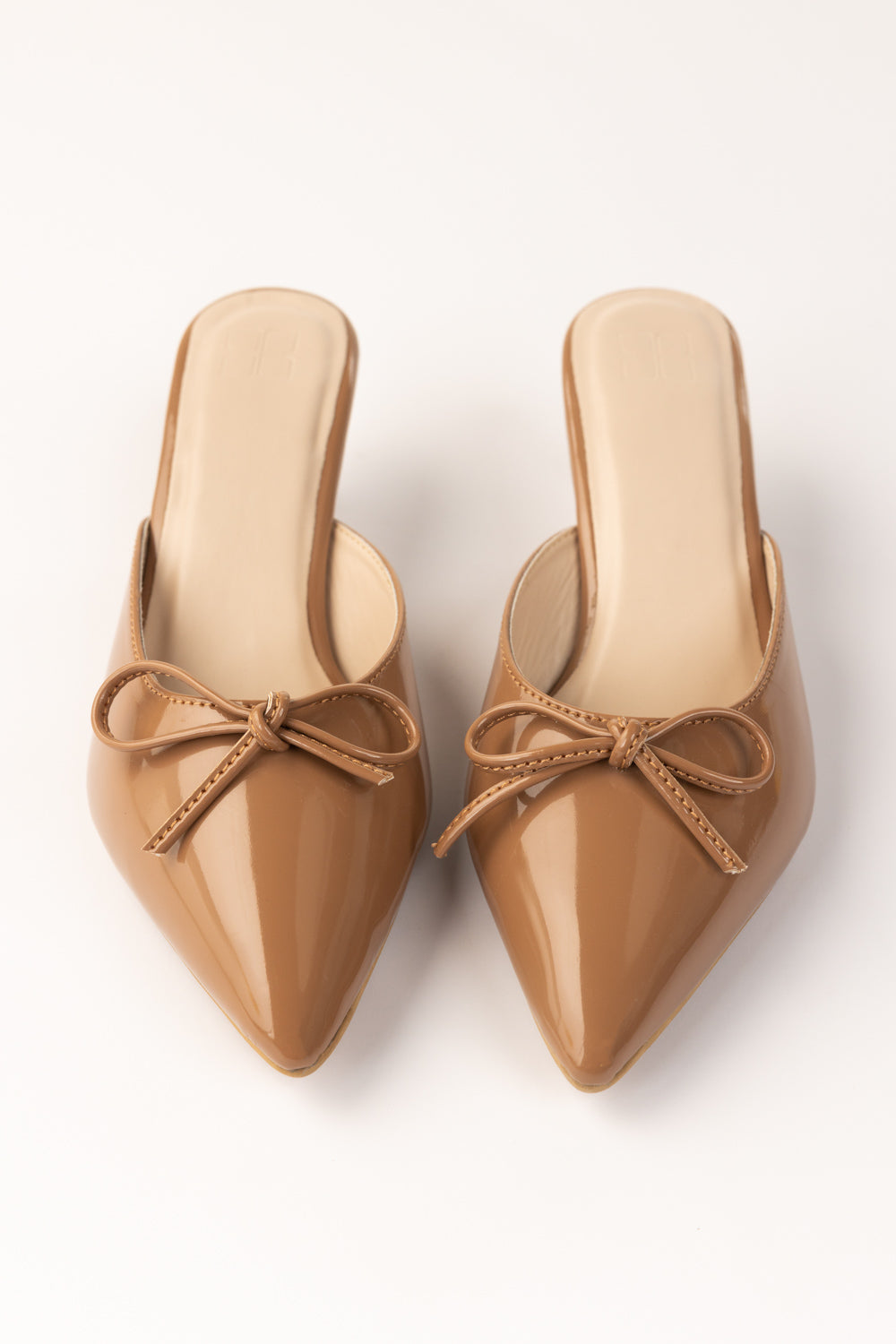 Dark Beige Mules