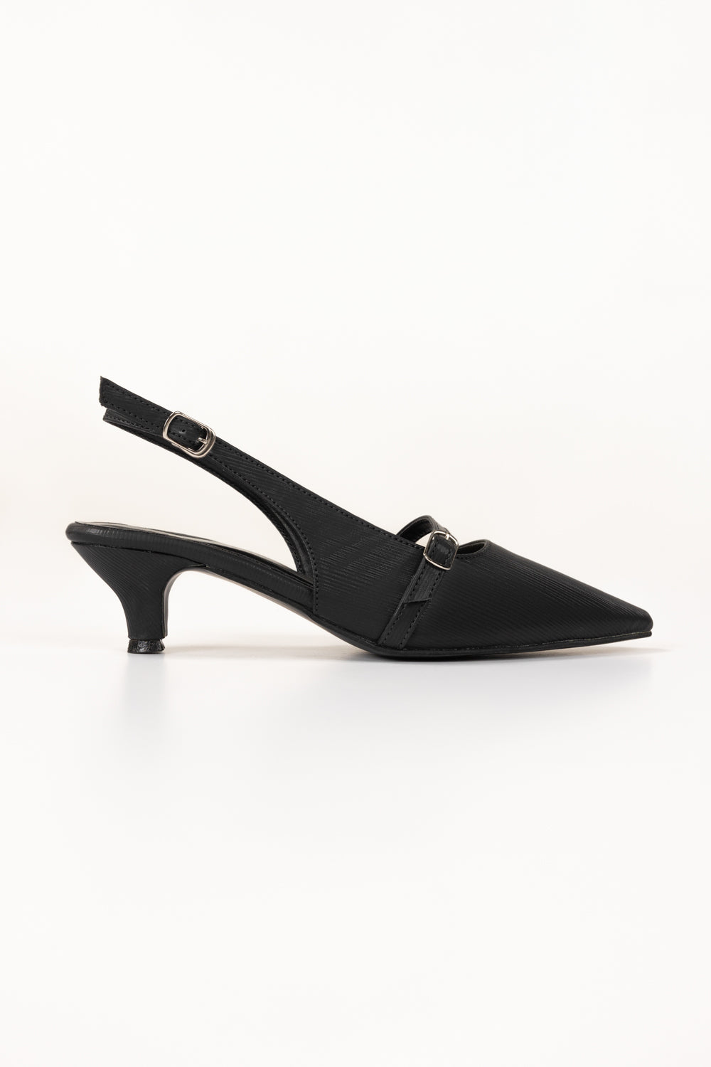 Black Sling Back