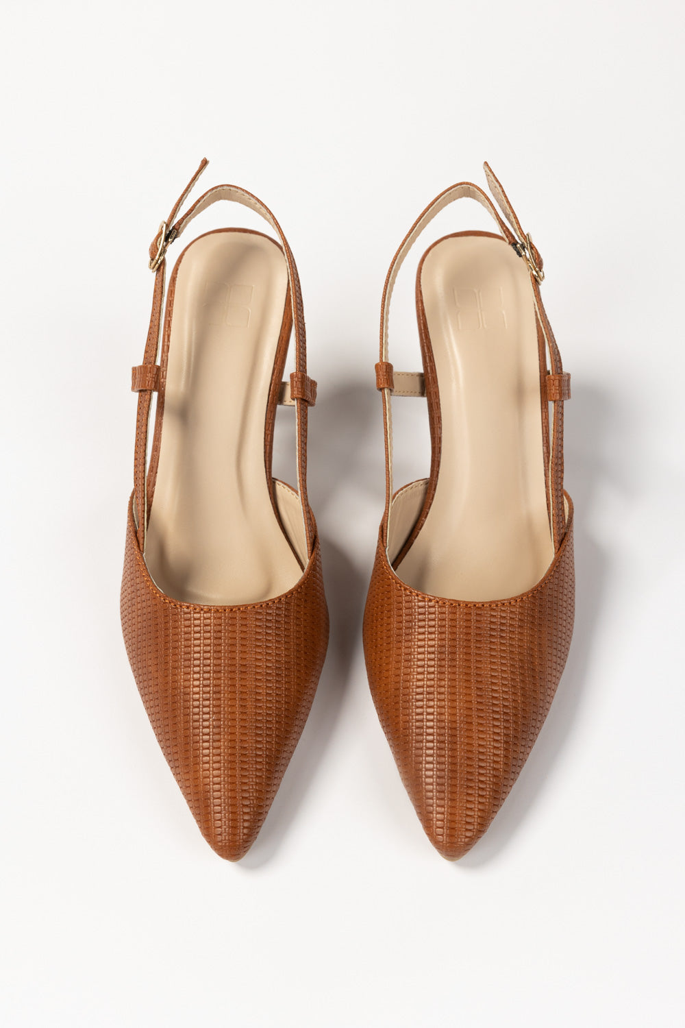 Tan Sling Back