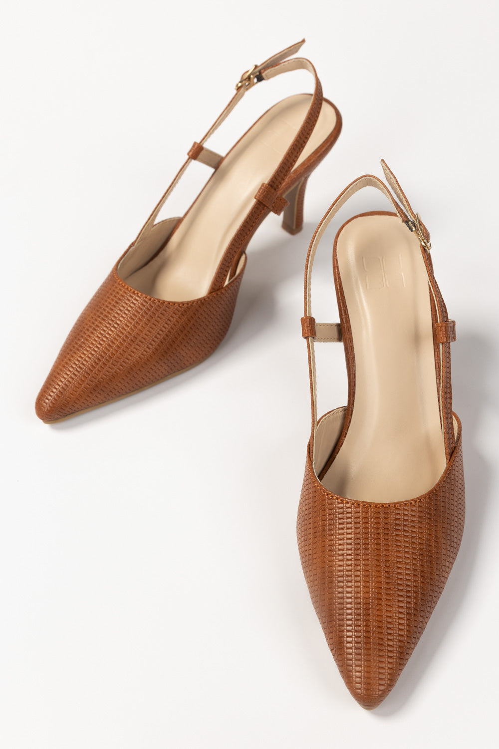 Tan Sling Back