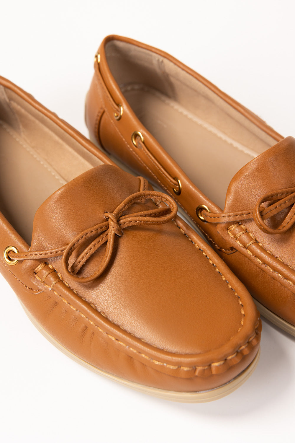 Tan Mocassins
