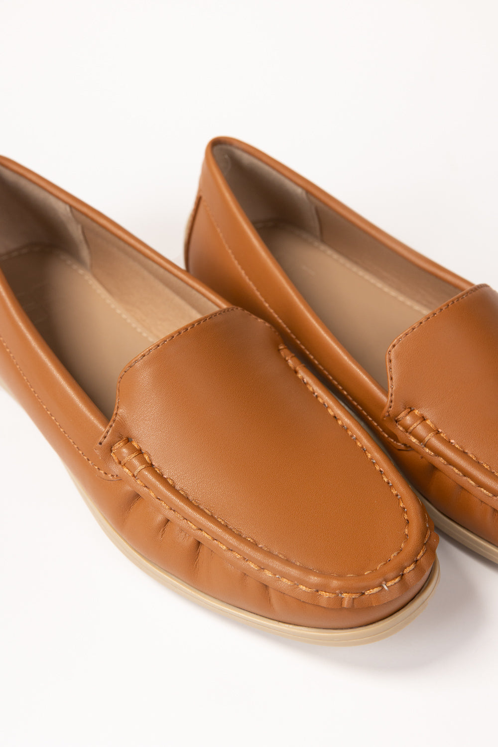 Tan Loafers
