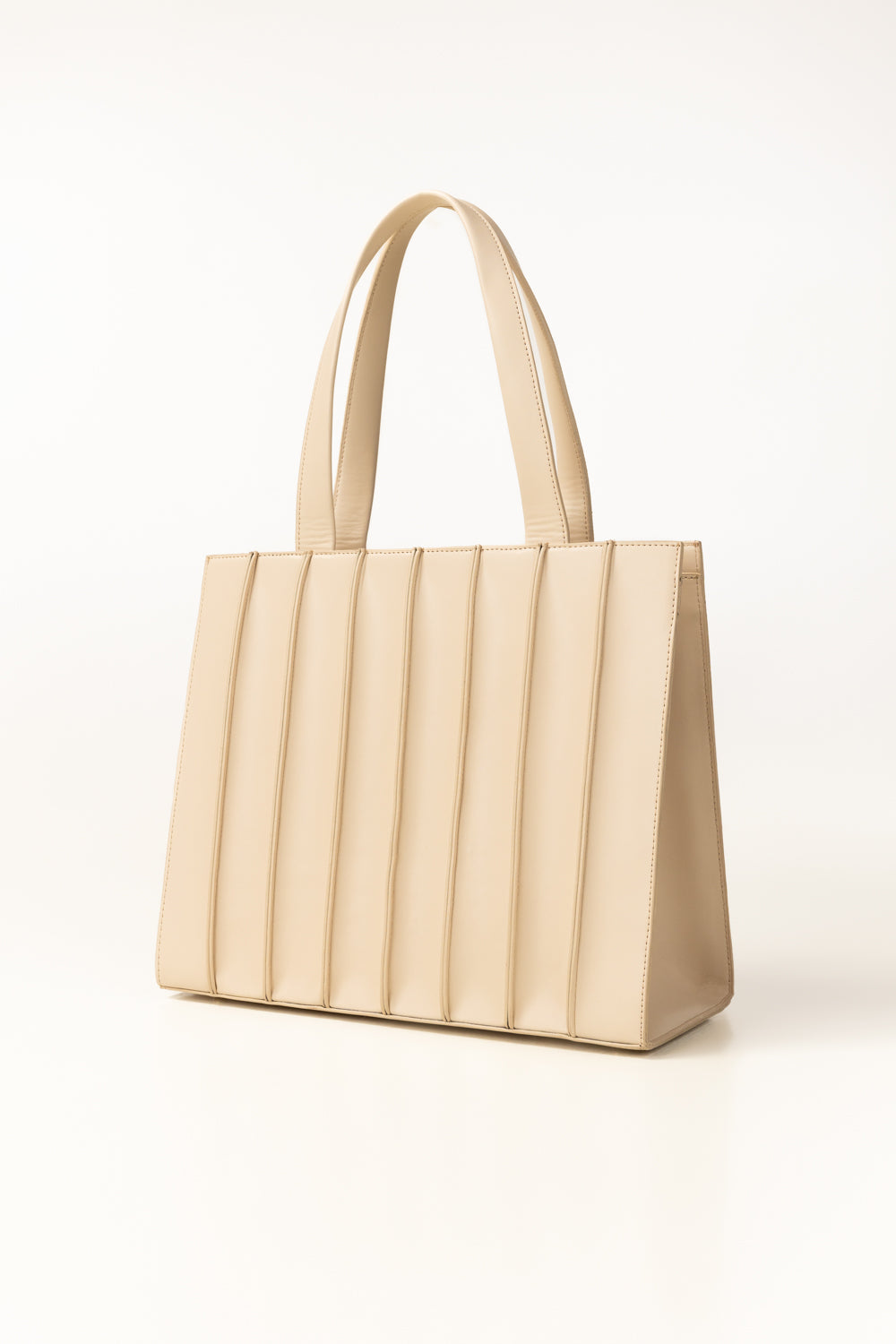 Off White Tote Bag