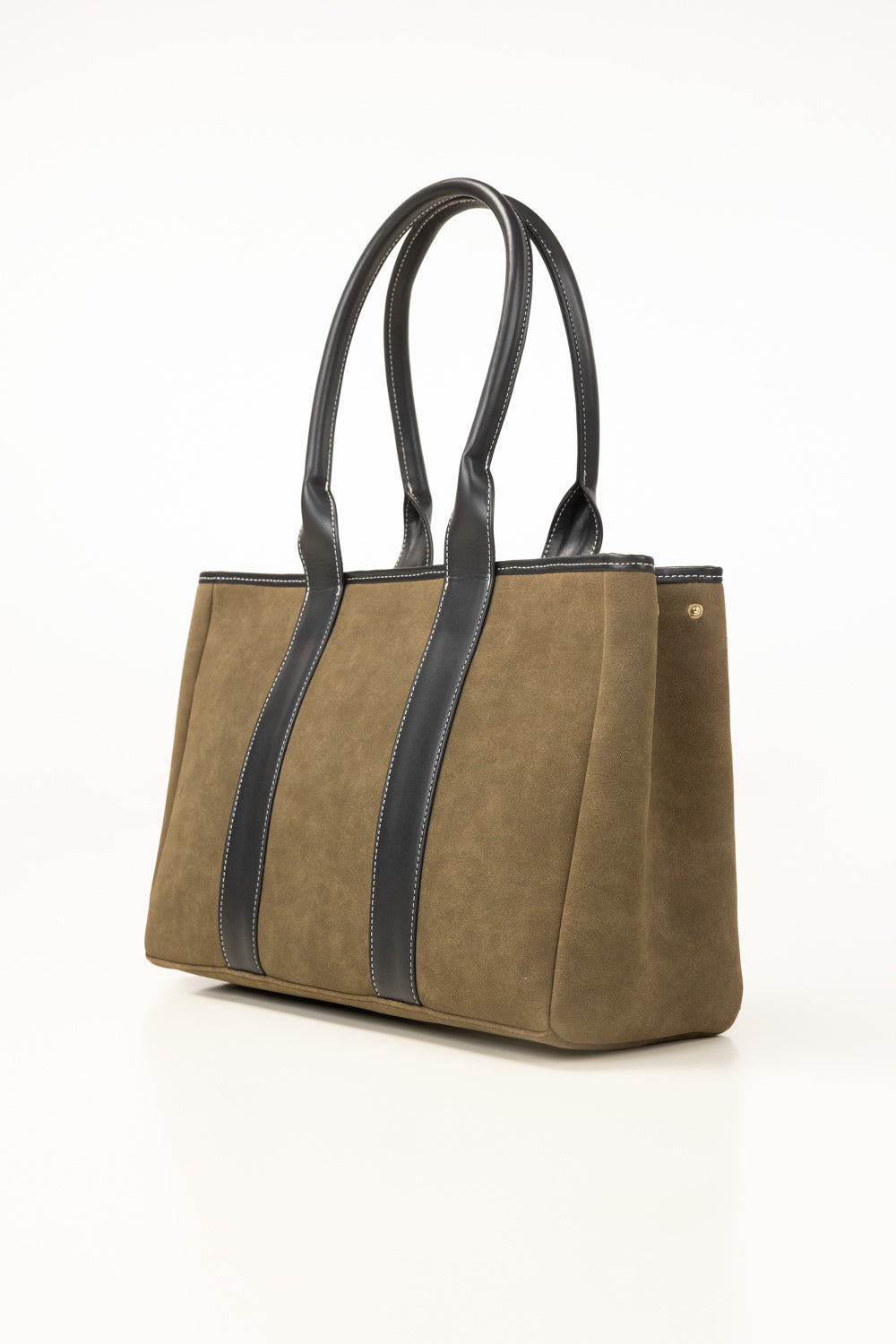 Olive Green Tote Bag