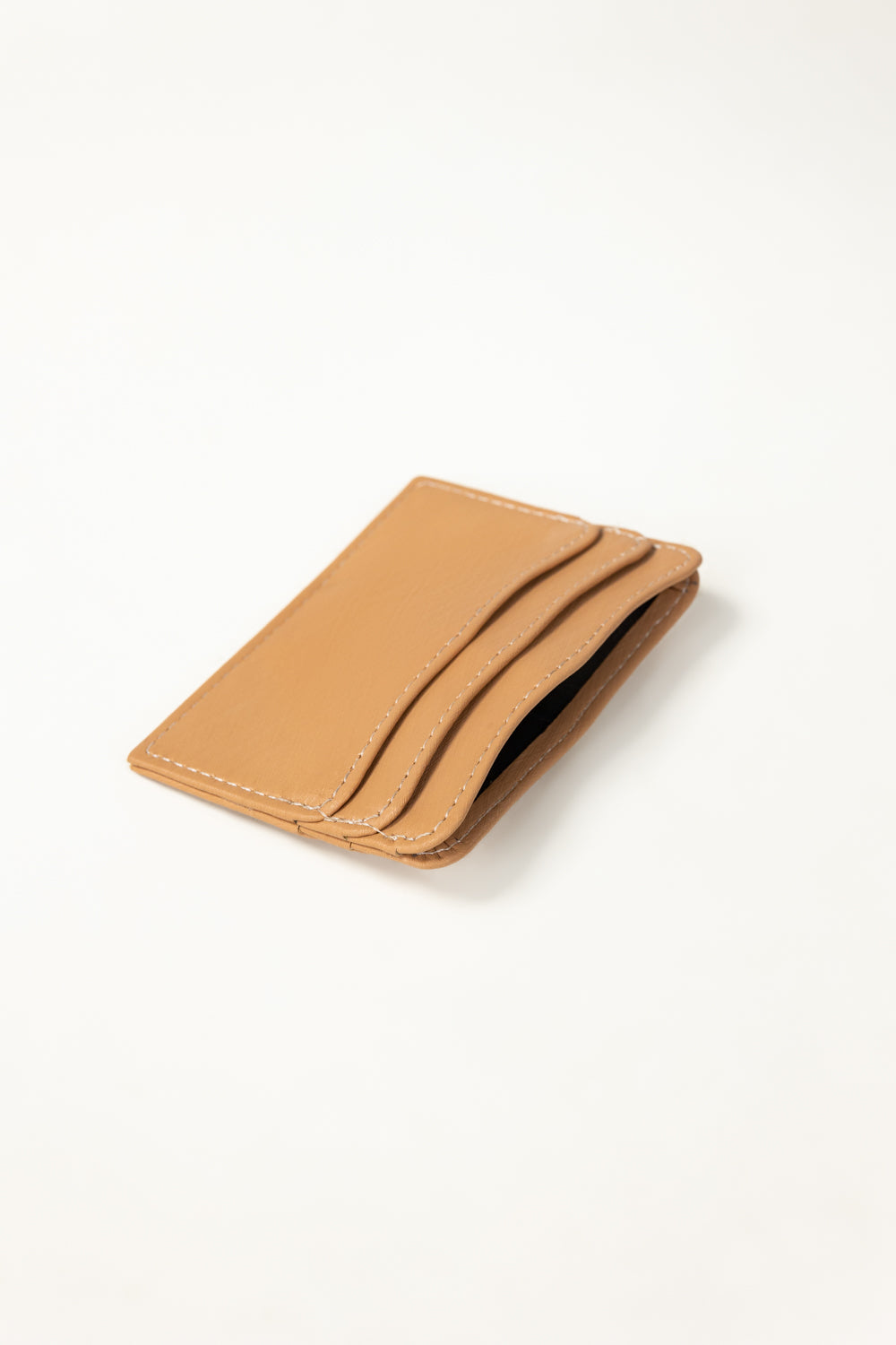 Beige Card Holder