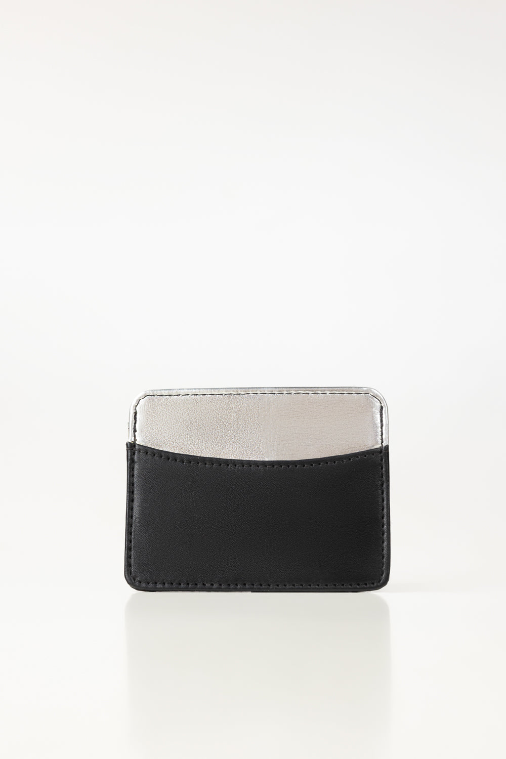 Black Silver Card Holder