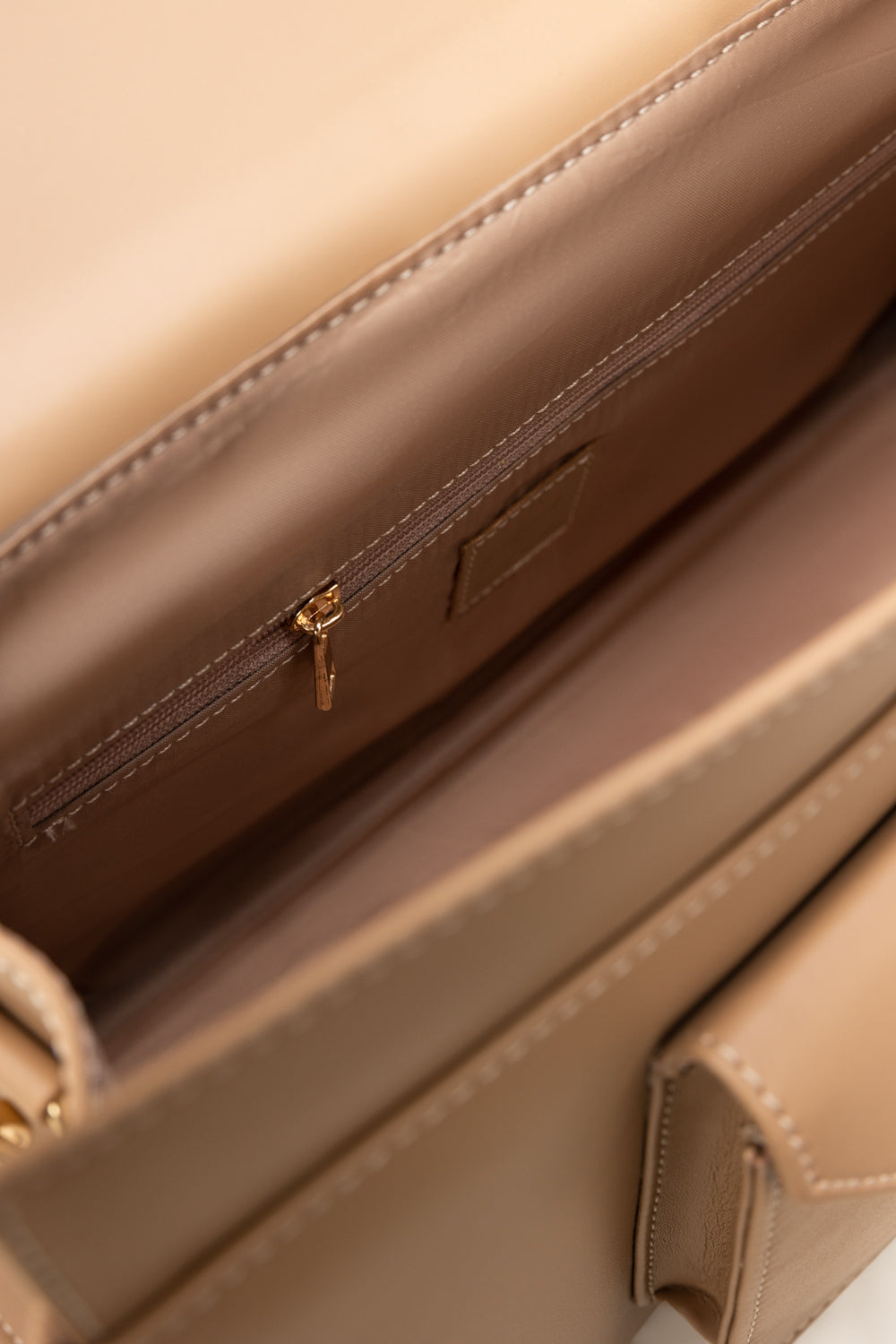 Dark Beige Shoulder Bag