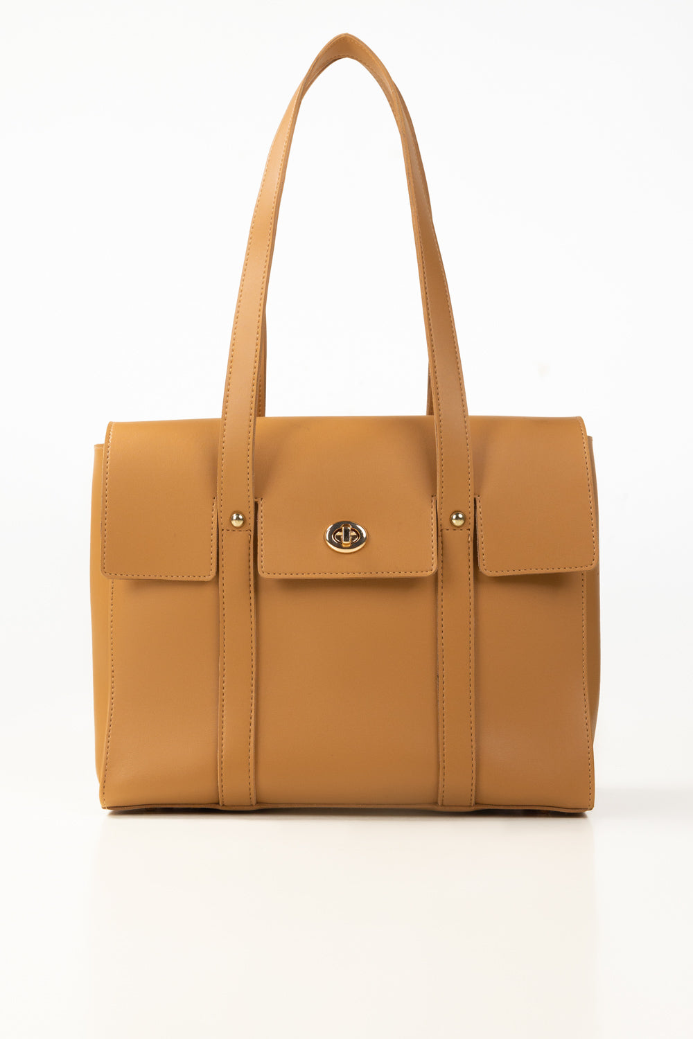 Tan Tote Bag