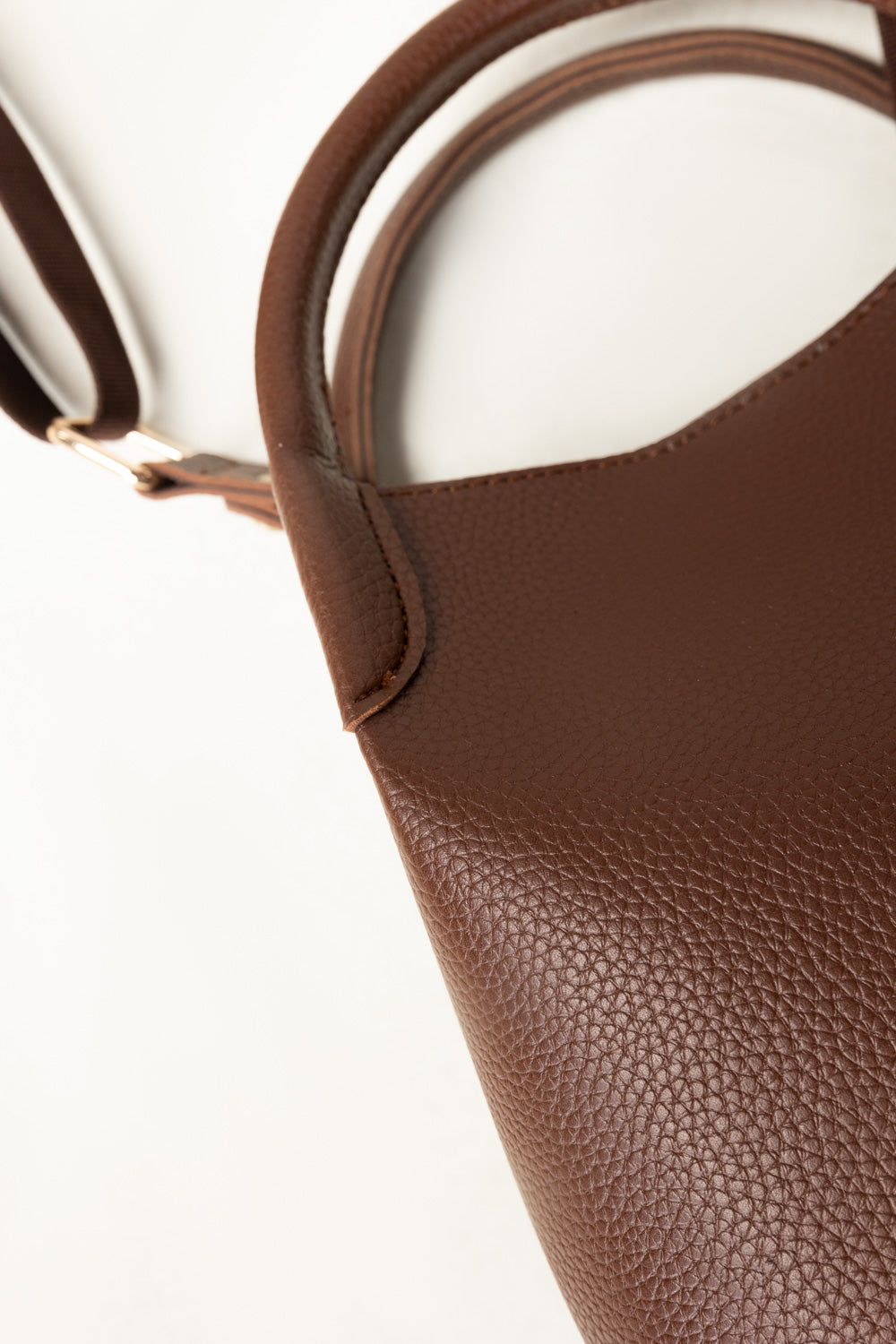 Brown Bucket Bag