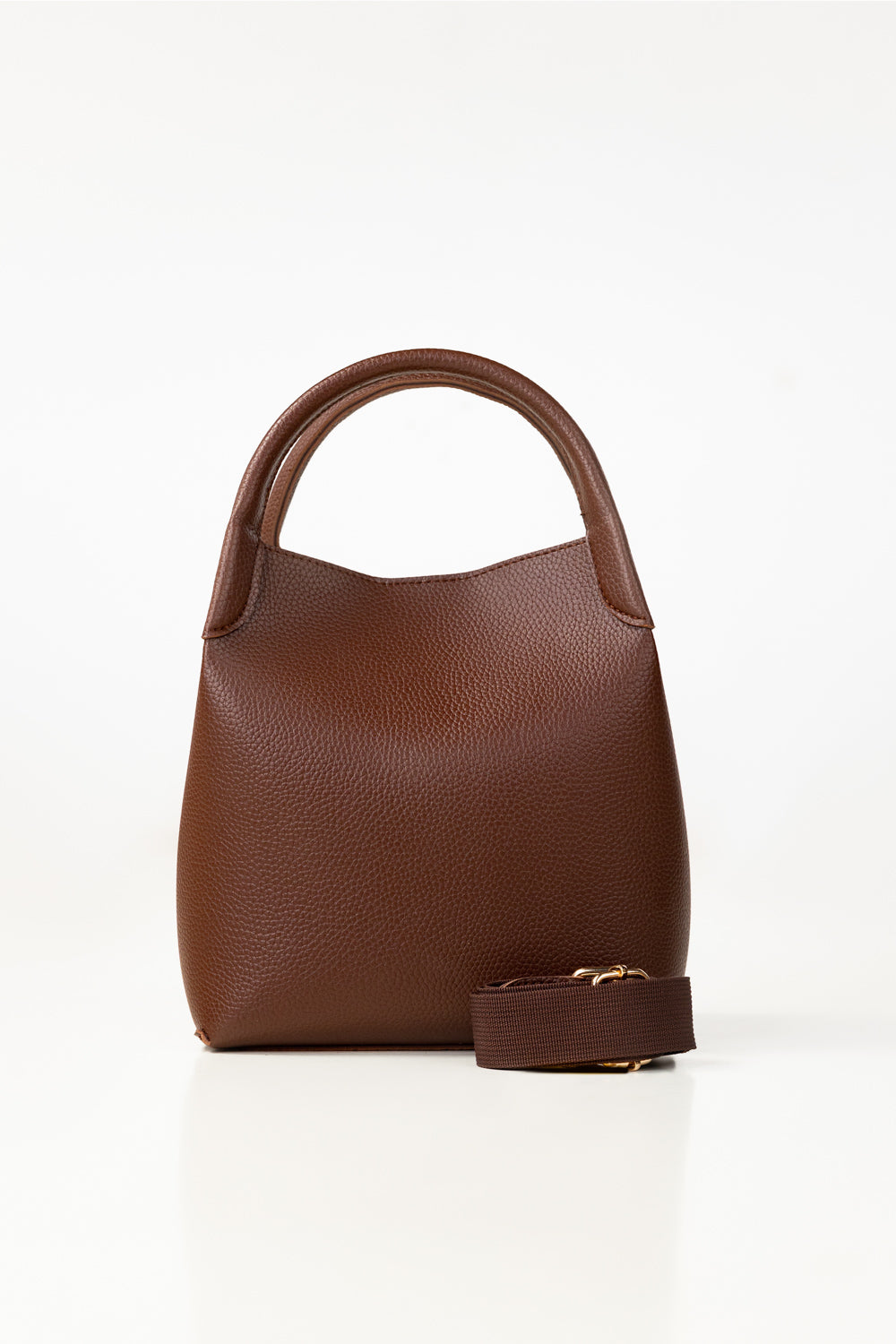 Brown Bucket Bag