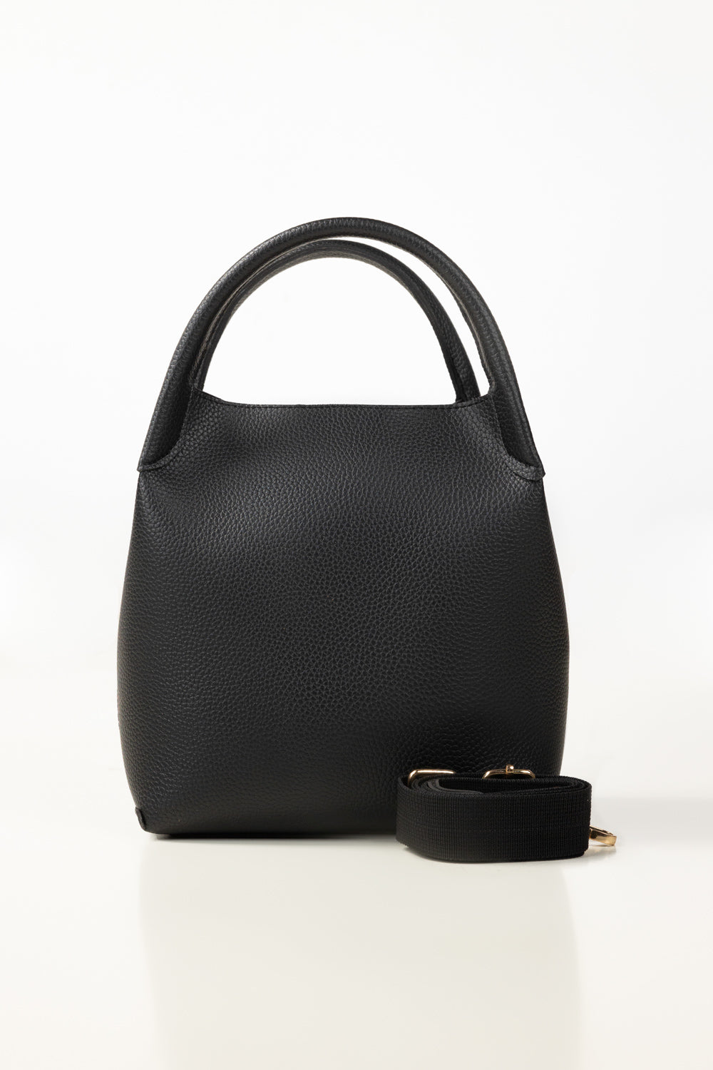 Black Bucket Bag