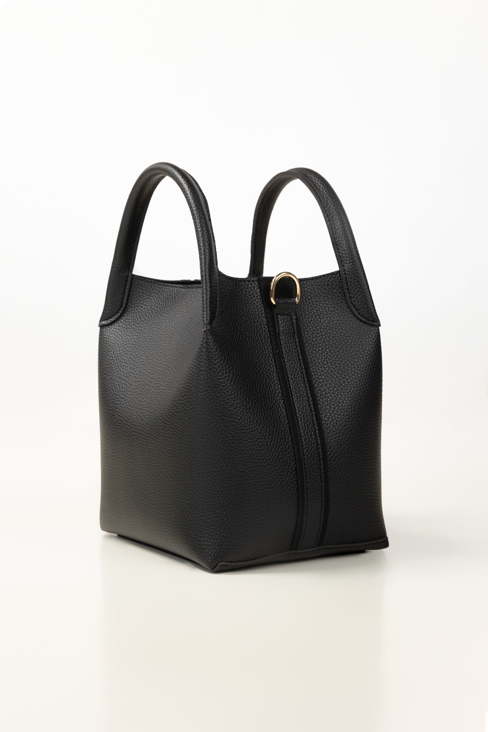 Black Bucket Bag