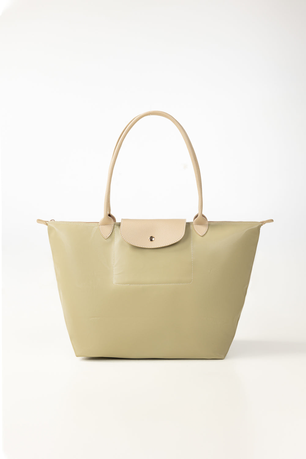 Olive Green Tote Bag