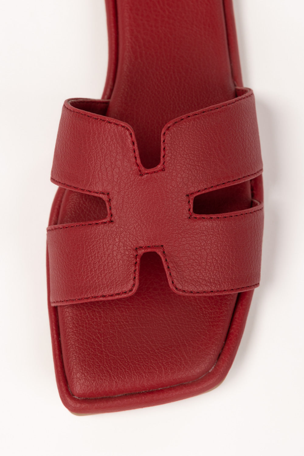 Maroon Slipper