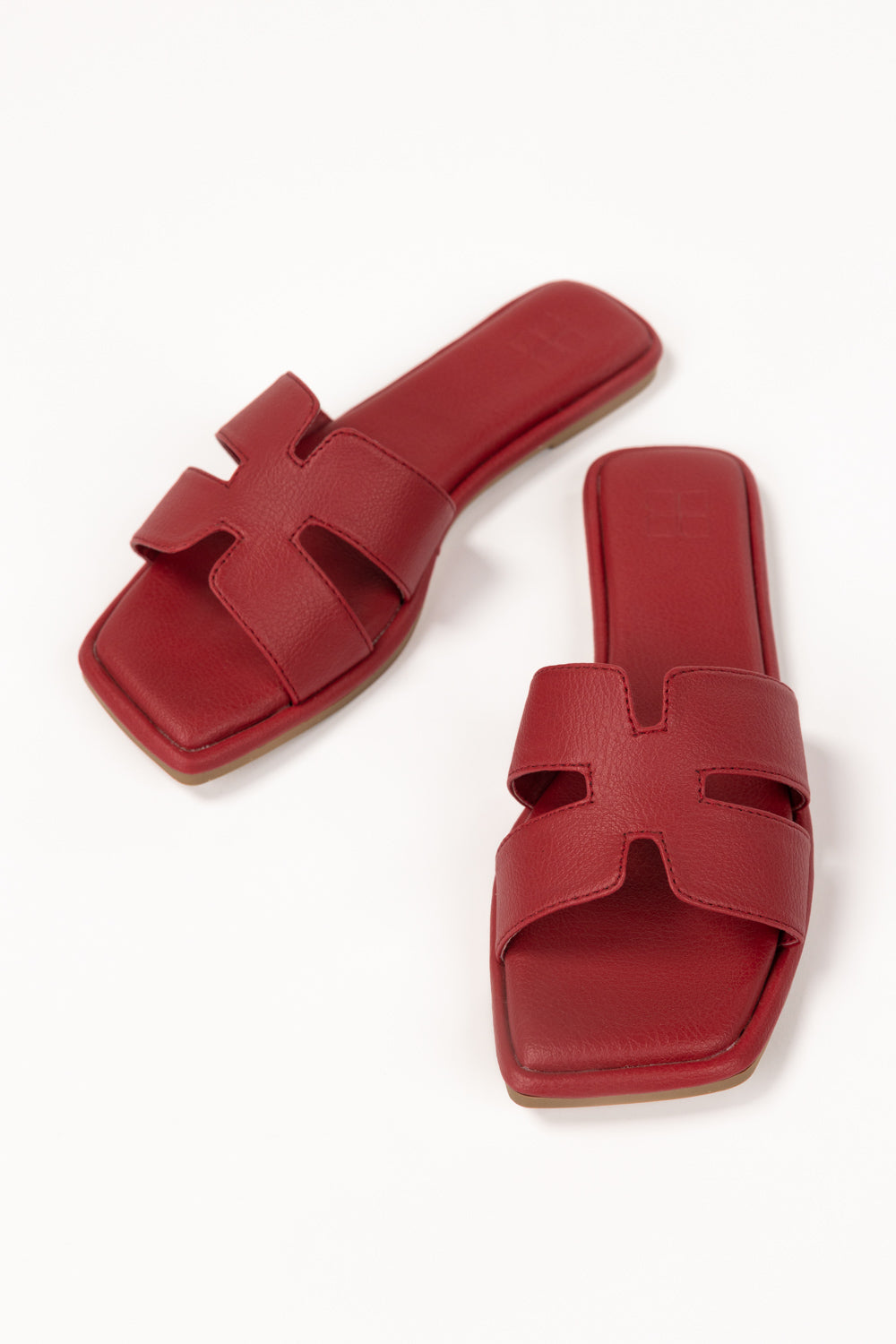 Maroon Slipper