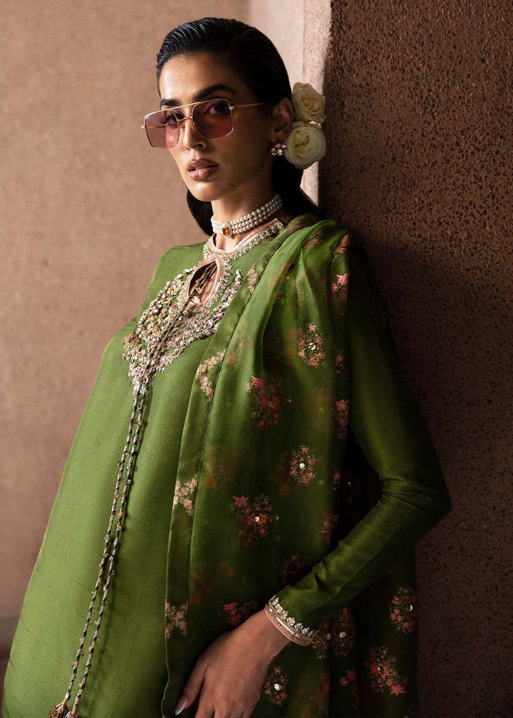 Green Merlot Style — Mairaz Olive Three-Piece Suit
