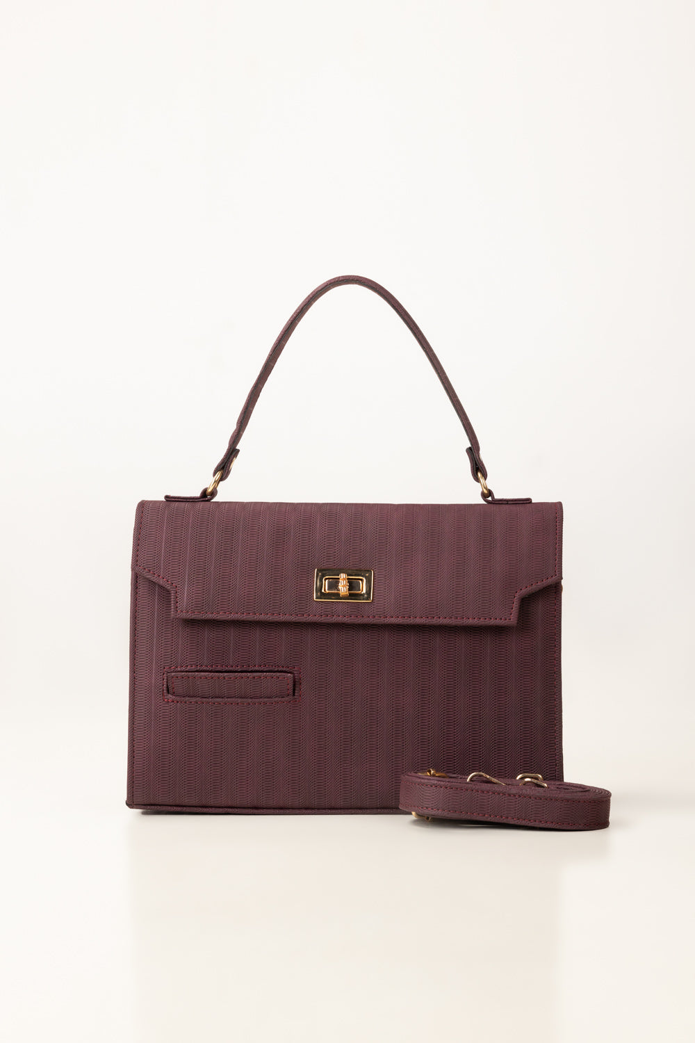 Maroon Handbag
