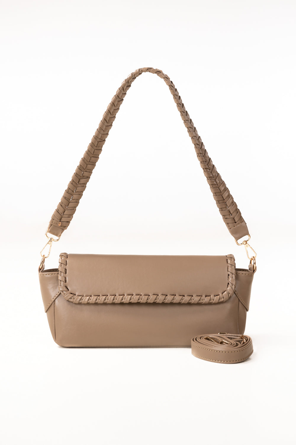 Beige Cross Body Bag