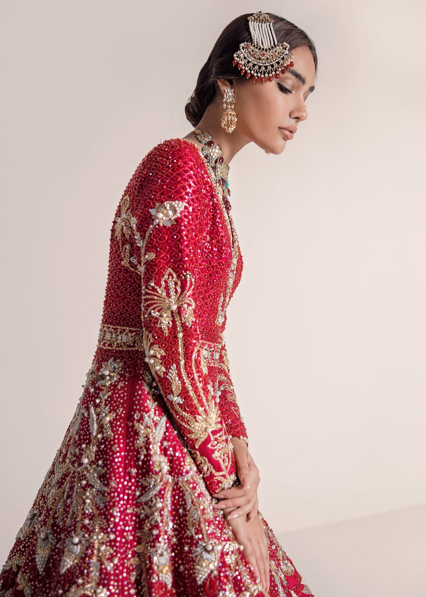 Cut & Sew Organza Dupatta (as shown)