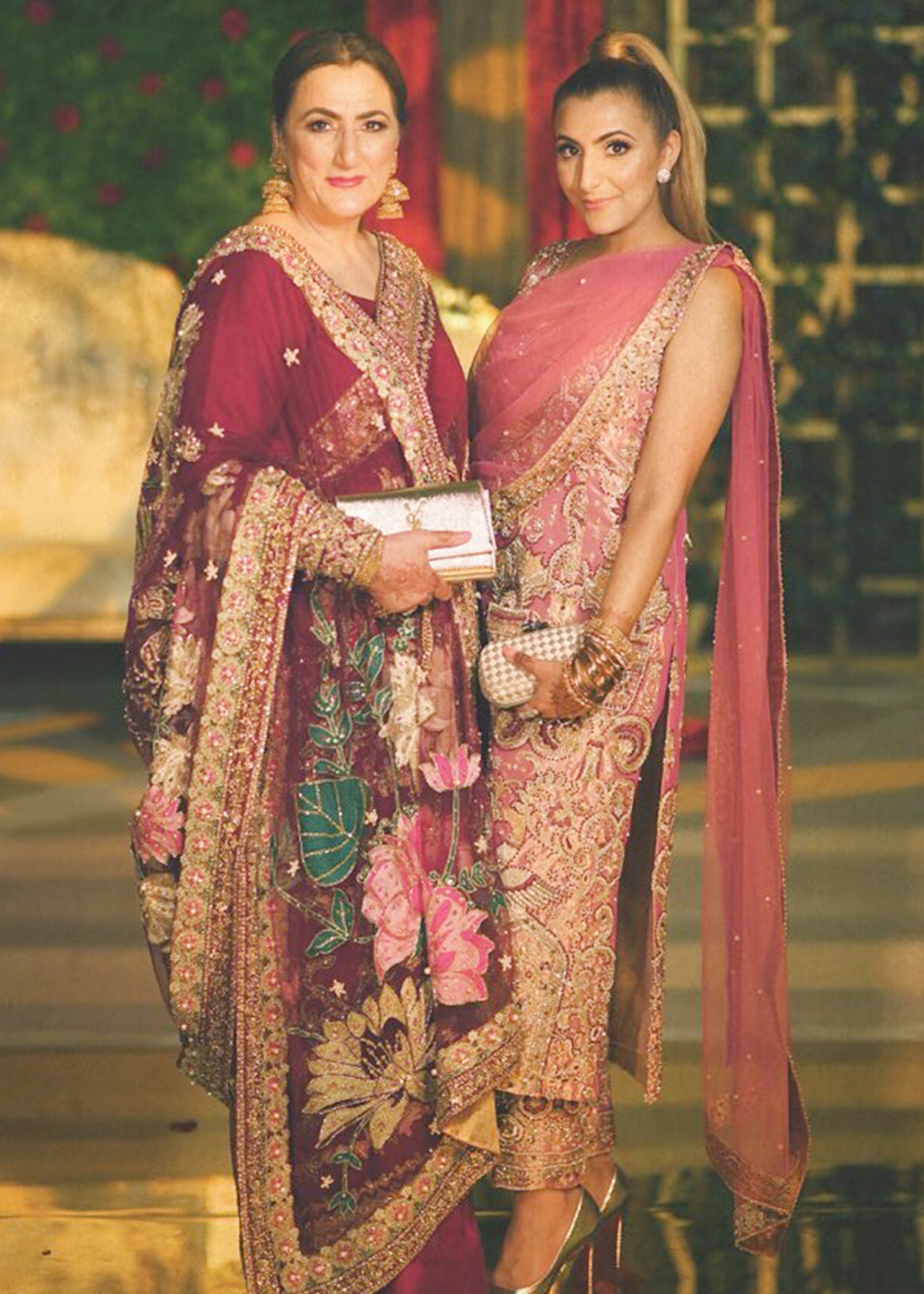Embellished chiffon dupatta with fancy trimmings(as shown)
