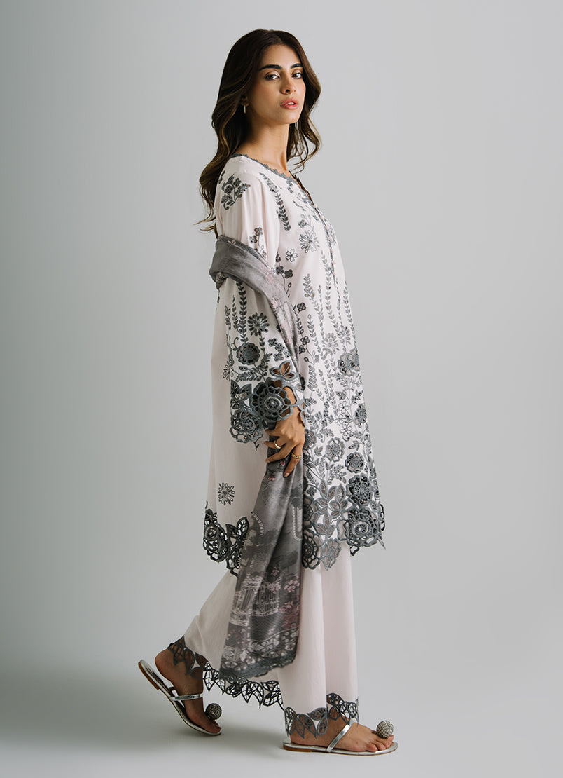 3 PC Embroidered Suit