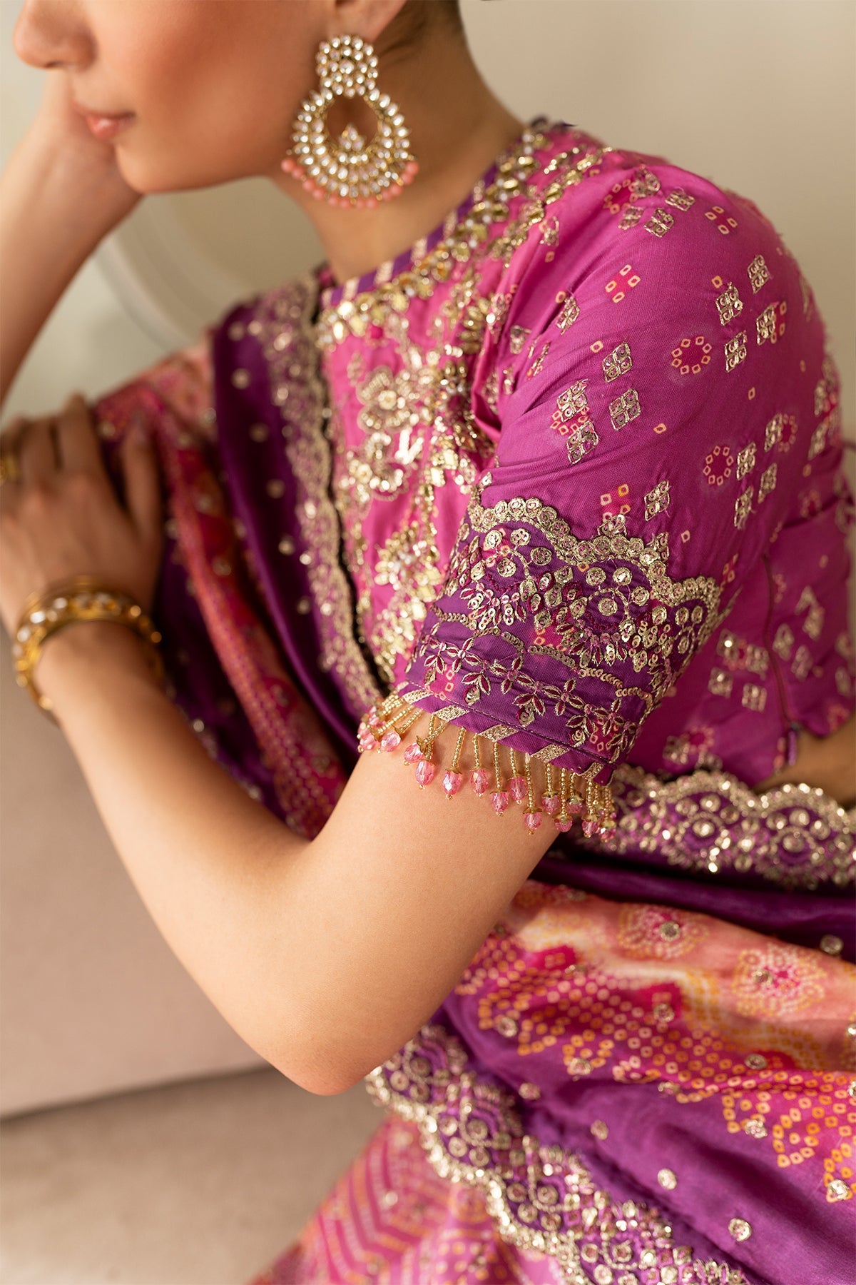 EMBROIDERED SILK SF-4163