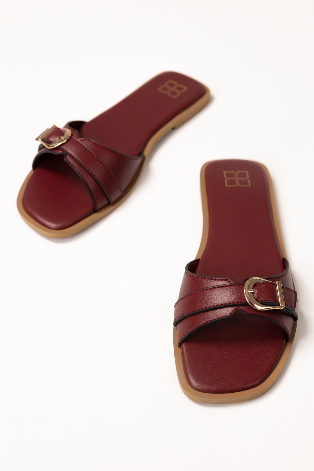 Maroon Slippers