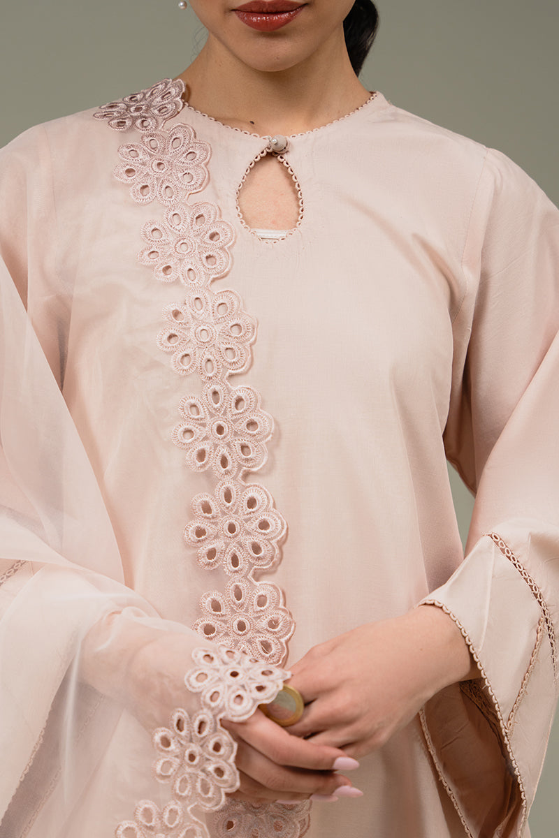 PINK SHADOW-2 PIECE (SHIRT AND DUPATTA)