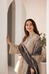 Design 4A Winter Shawl 2024 Unstitched